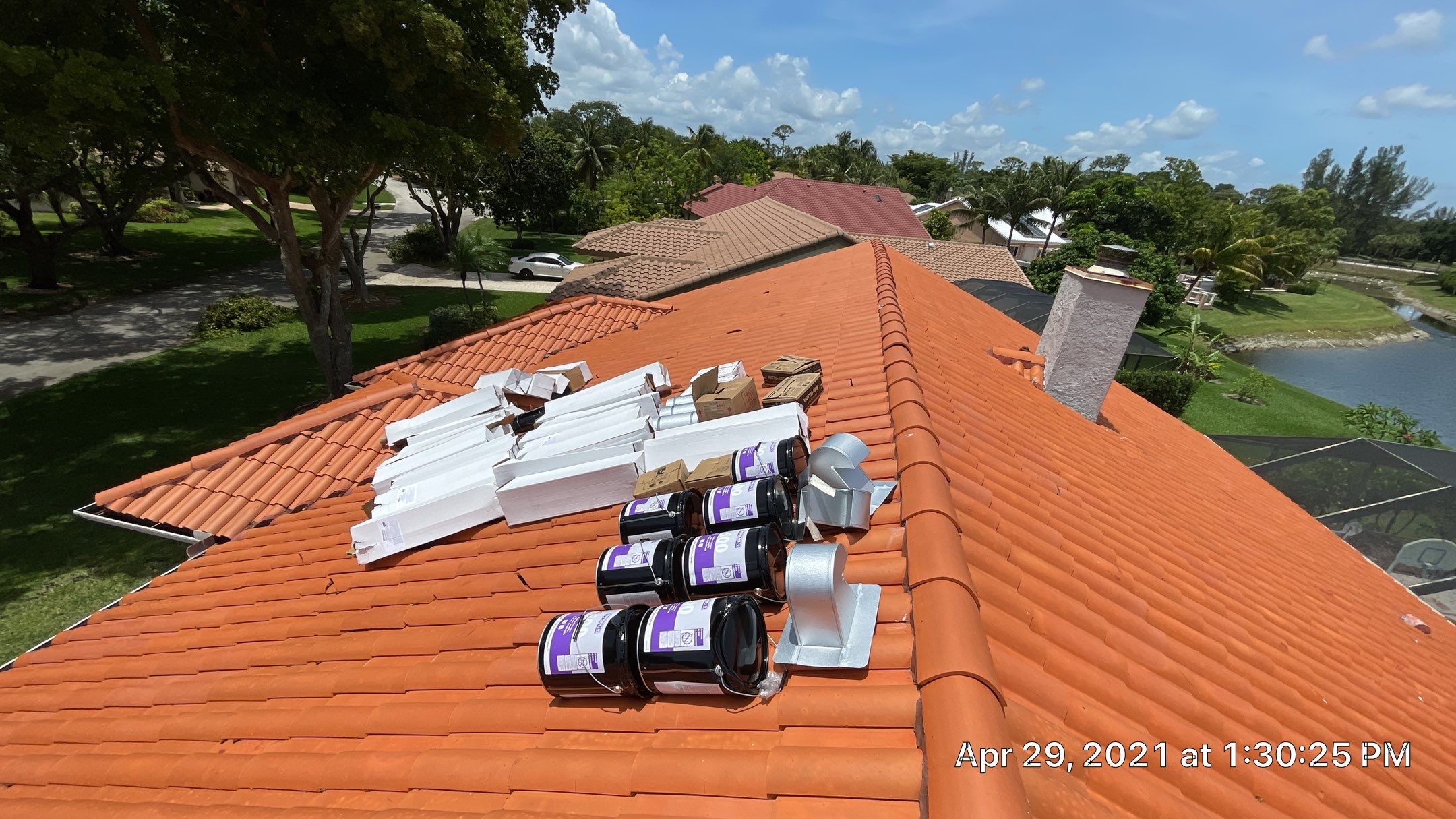 Residential Roofing Installation using WestLake Roofing Tile by BLUES BROTHERS ROOFING