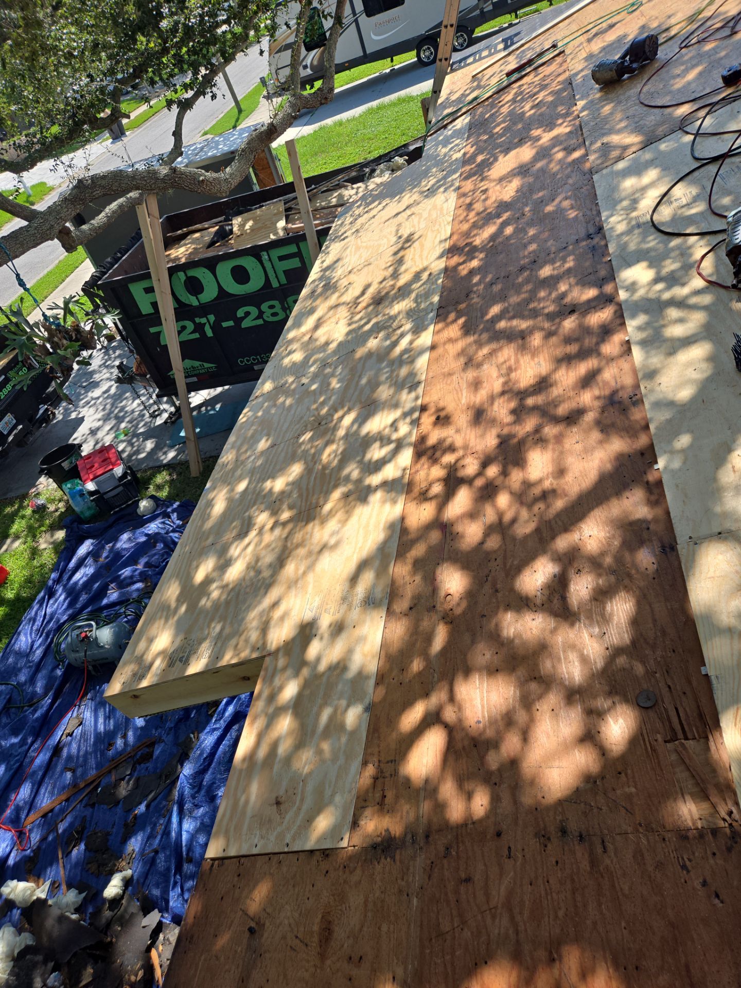 Project in Pinellas Park 33781 by Mitchell Roofing Company LLC 