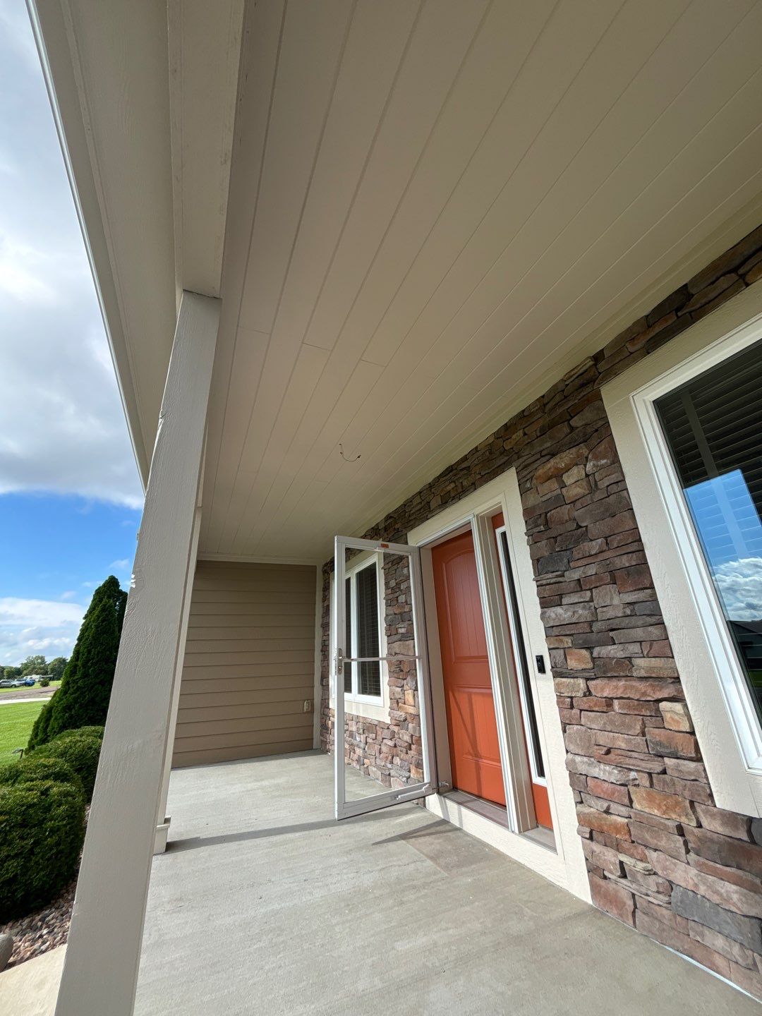 Exterior Painting and Wood Rot Repair for Wellsville Residence by Cougar Painting