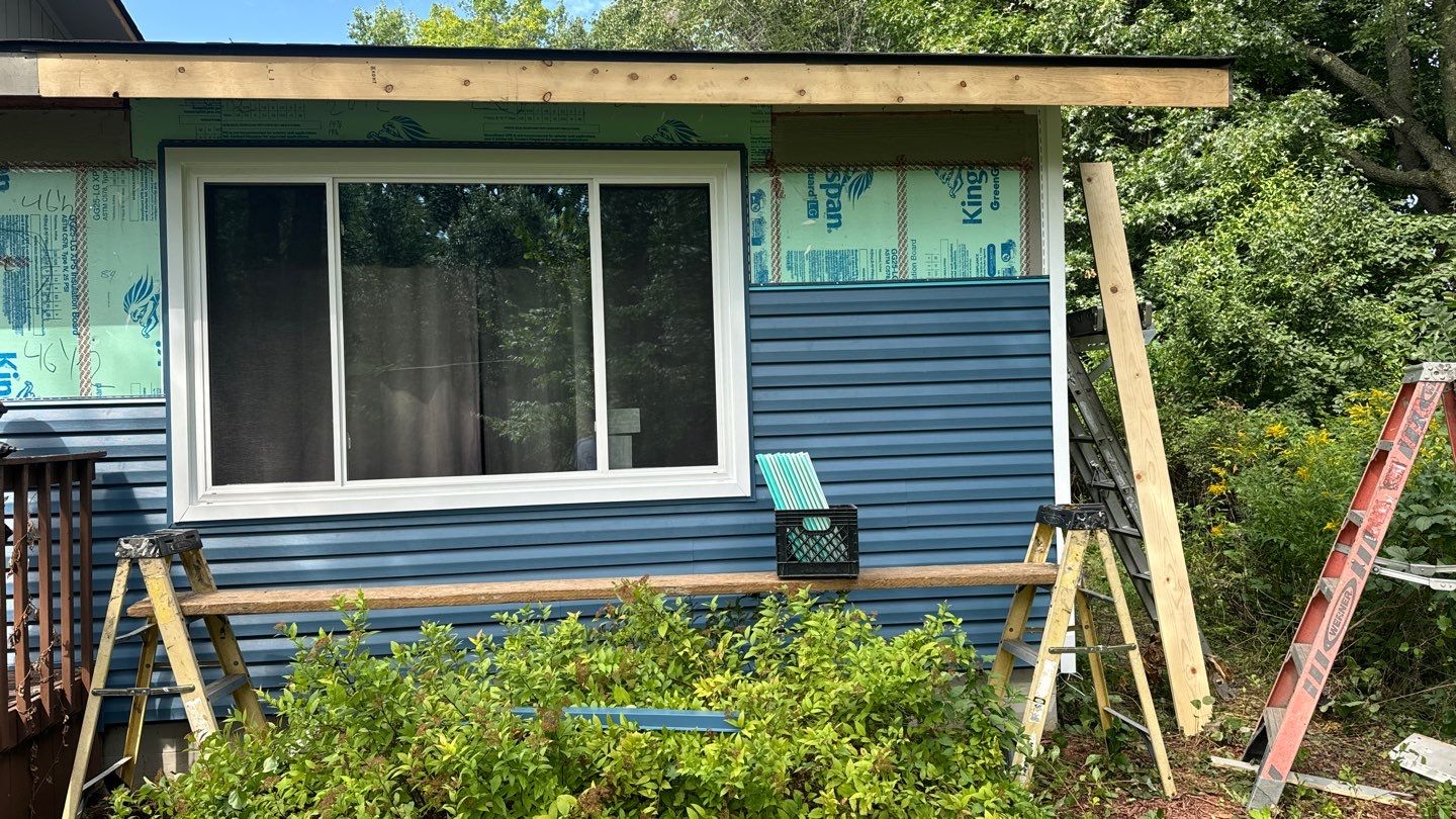 Siding Replacement using Alside D4 1/2" Dutchlap by 180 Contractors