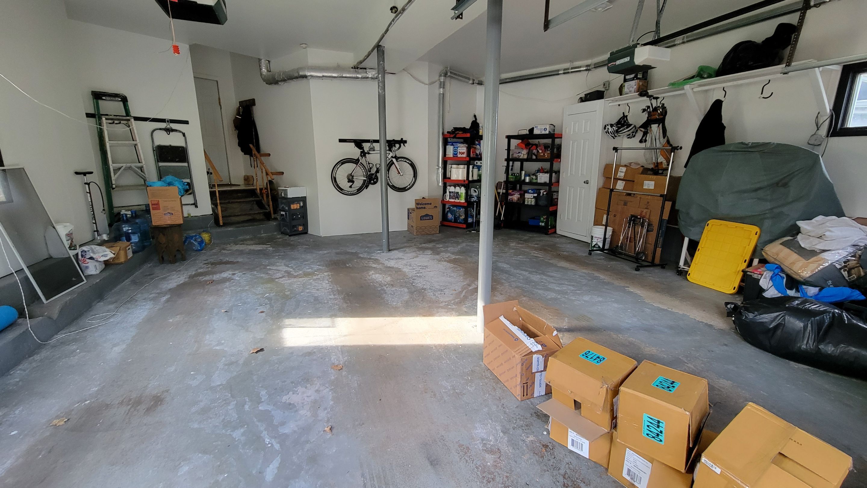 Garage Floor Coating using Penntek in Domino by Spectrum Painting, LLC
