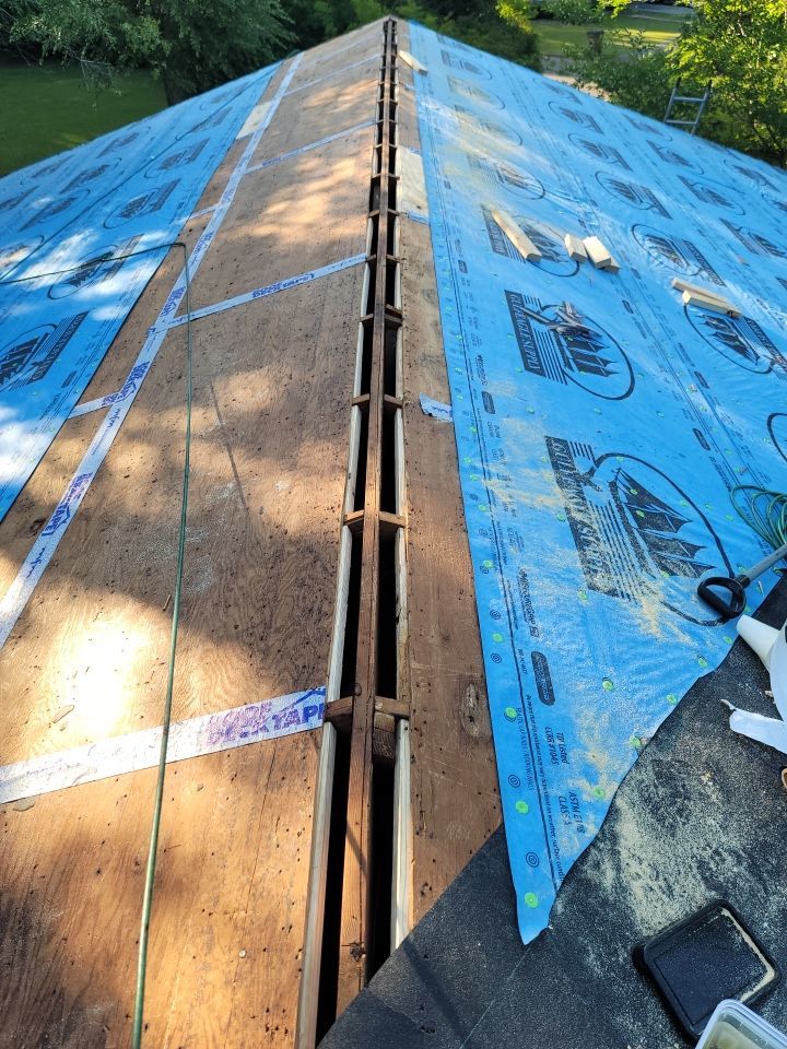 Residential Roofing Repair using Roof Replacement by American Roofing & Construction LLC