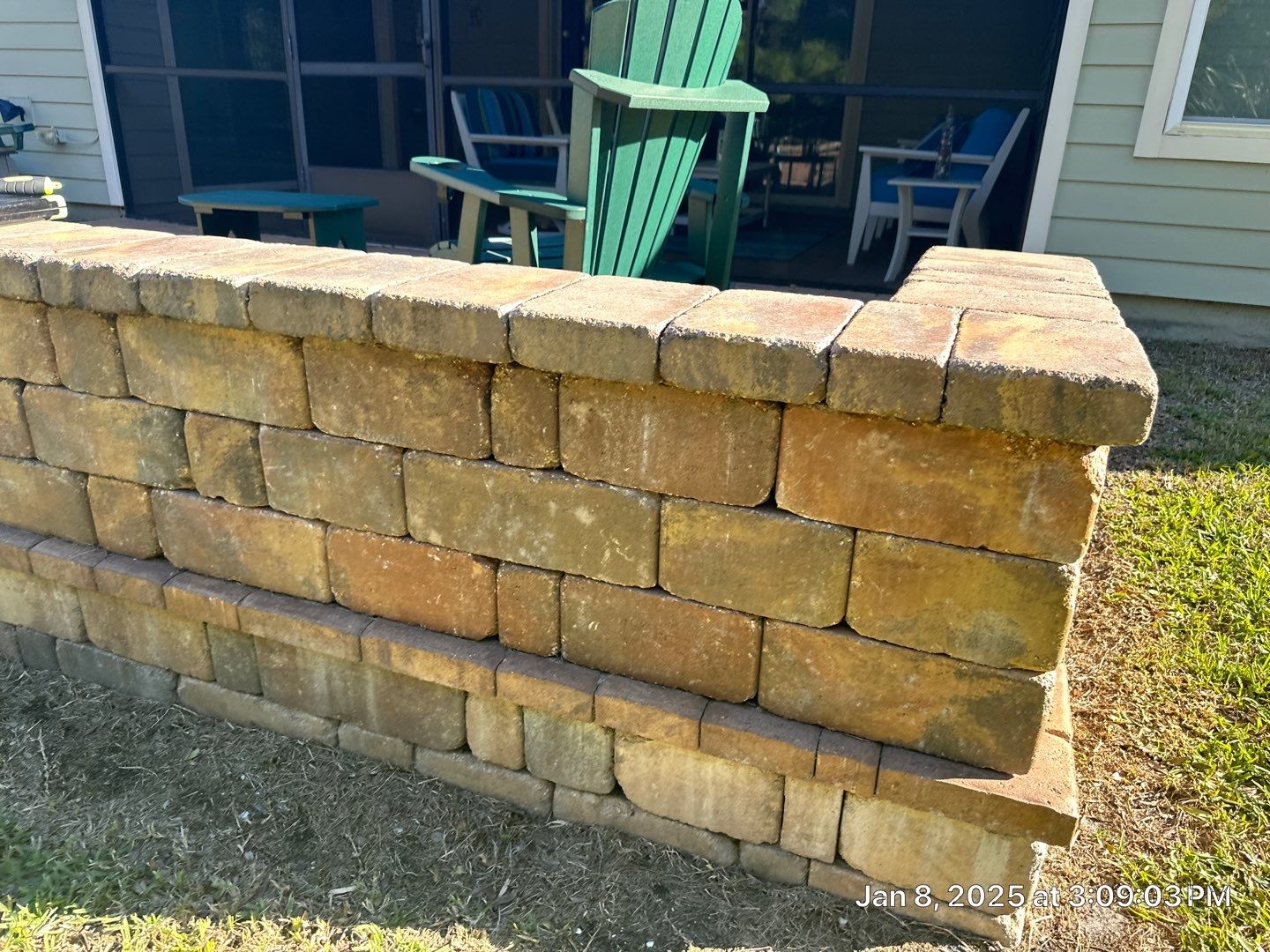 paver patio using Concrete Sealant by DuraSeal