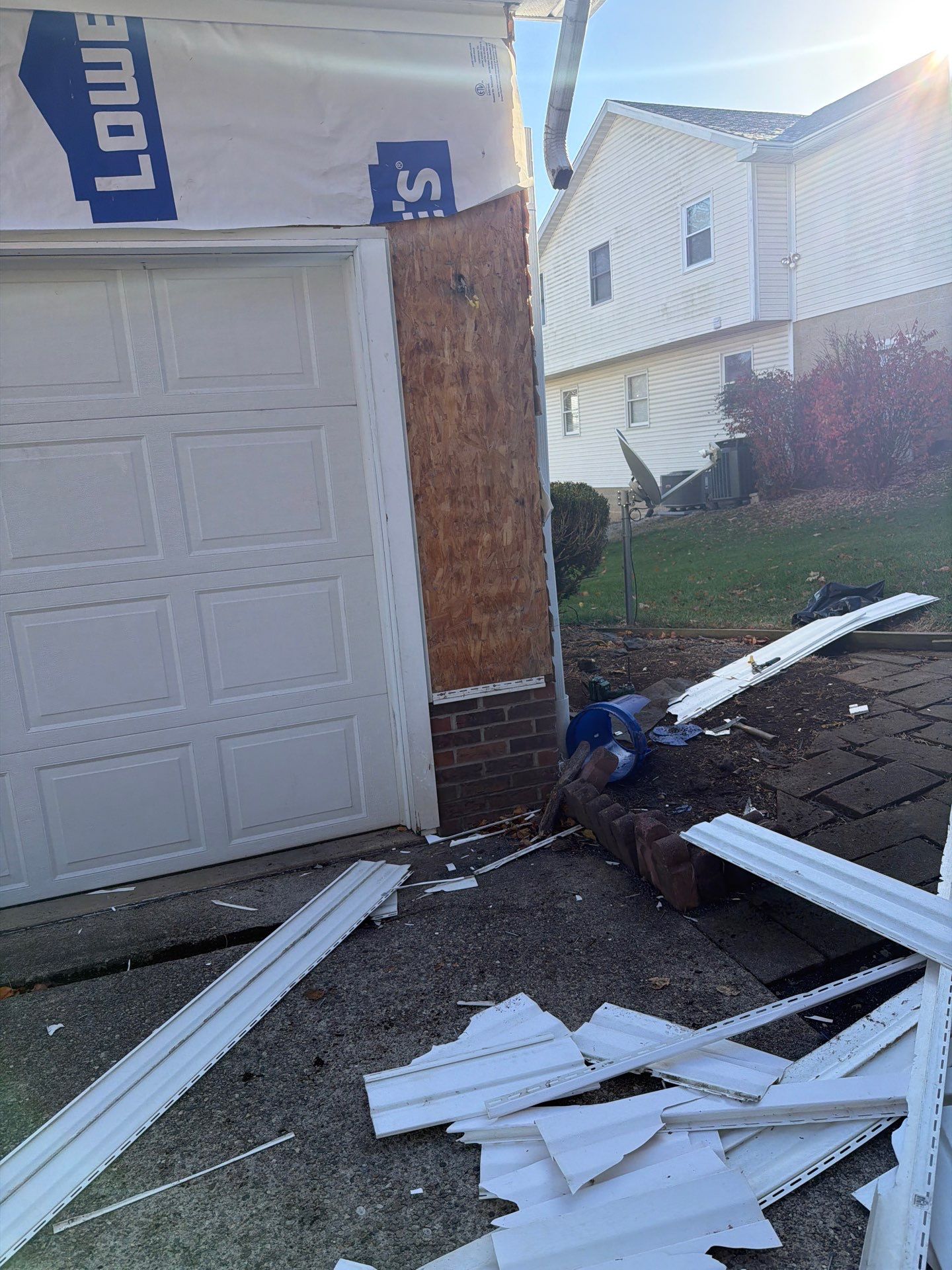Residential Roofing Installation using GAF Timberline HDZ Oyster Grey by Rainstoppers Roofing