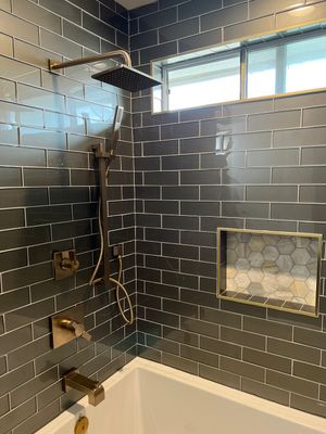 Bold Bathroom Remodel in San Antonio