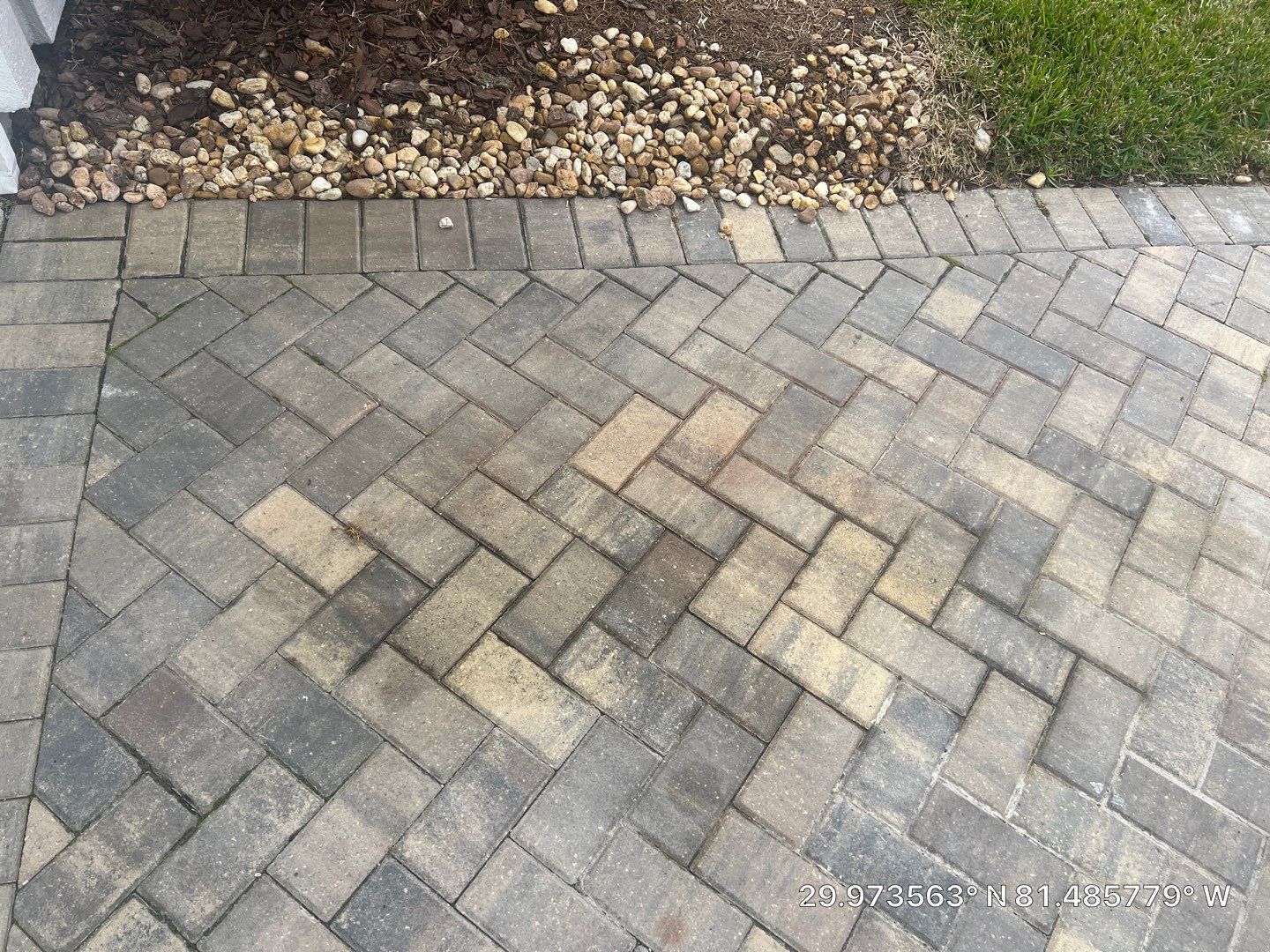 Pavers using Concrete Sealant by DuraSeal