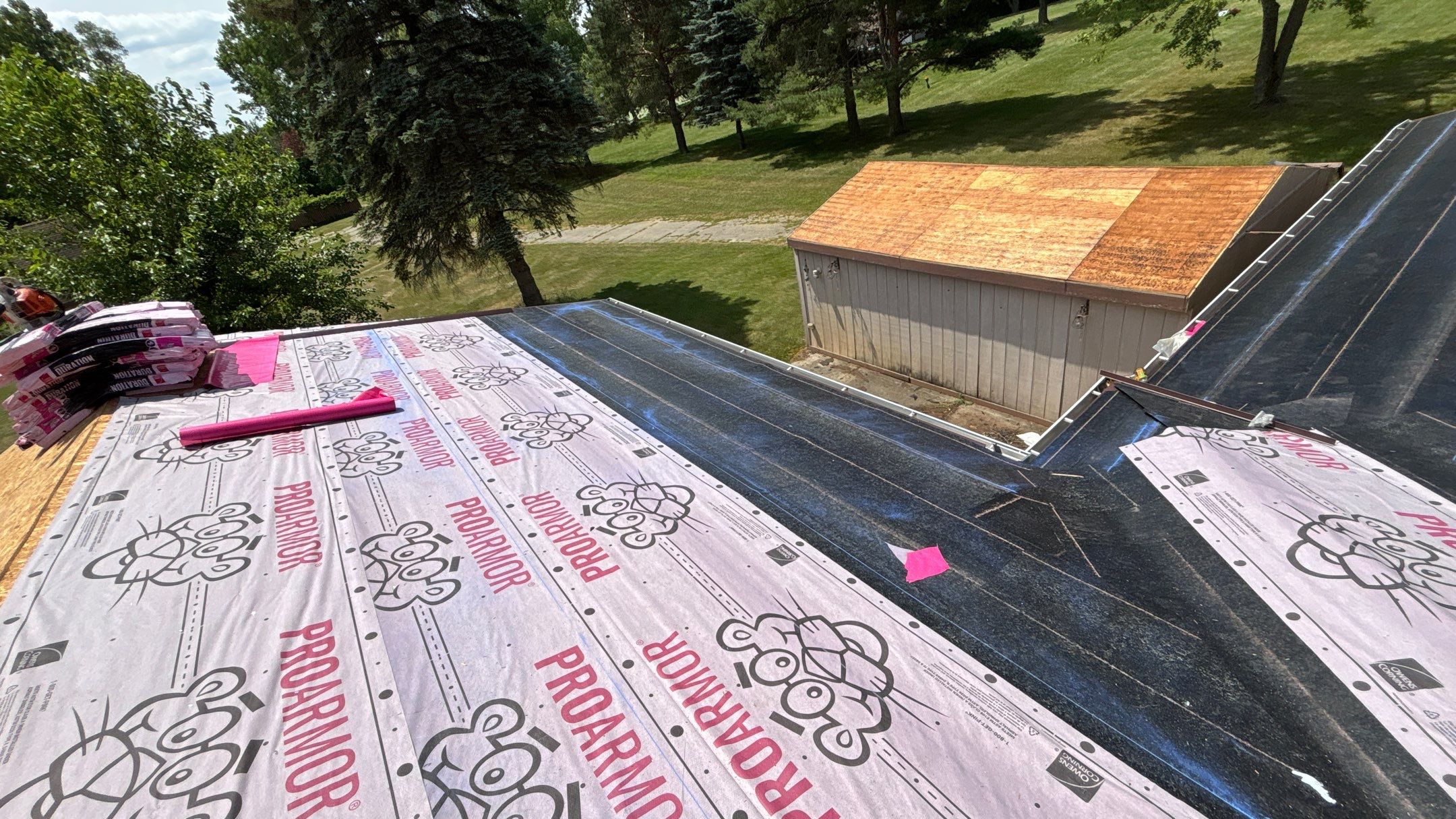 Roof Replacement using Owens Corning Tru Definitions by 180 Contractors
