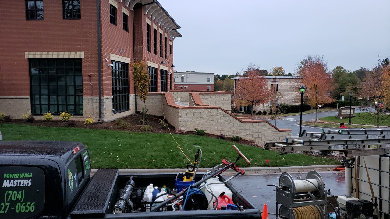 post construction by Power Wash Masters LLC
