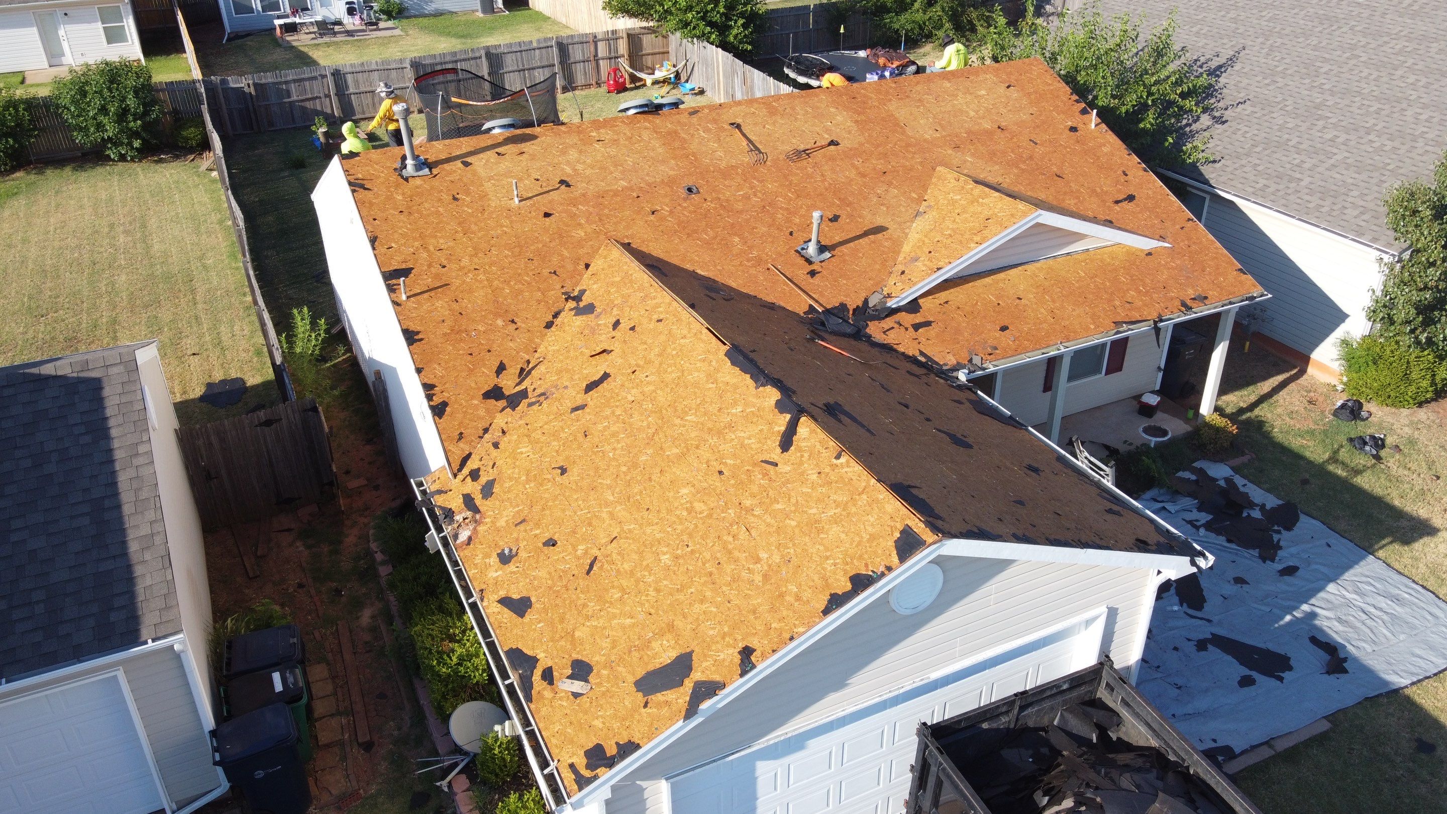 Residential Roofing Installation using GAF Natural Shadow  by A & H Roofing and Contracting
