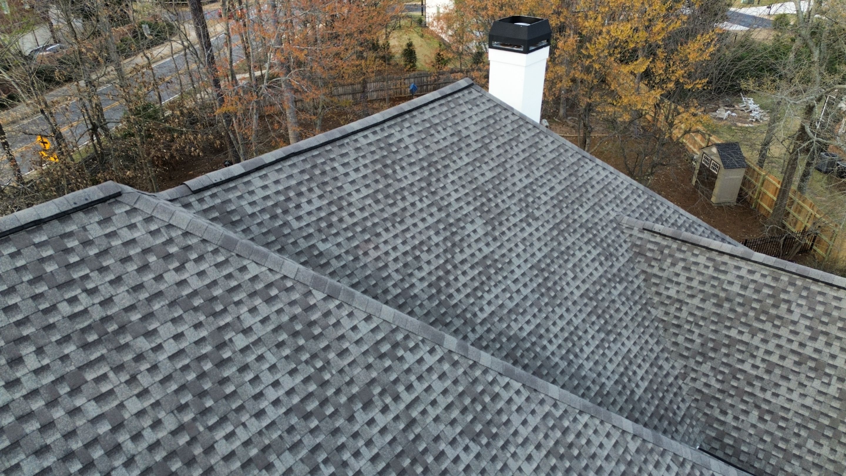Roswell, GA Roof Replacement, GAF HDZ Weathered Wood by Reset Roofing