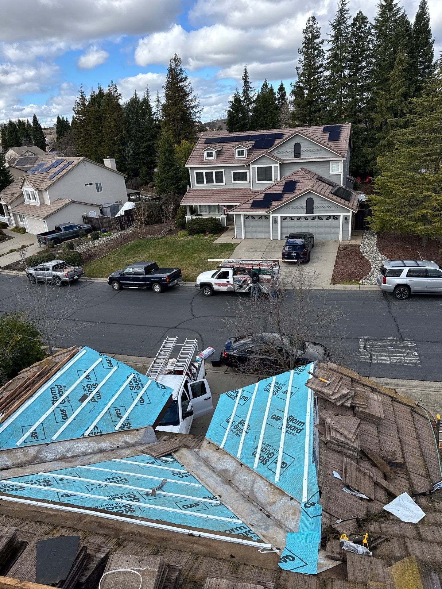 Residential Repair in El Dorado Hills by Nextop Roofing