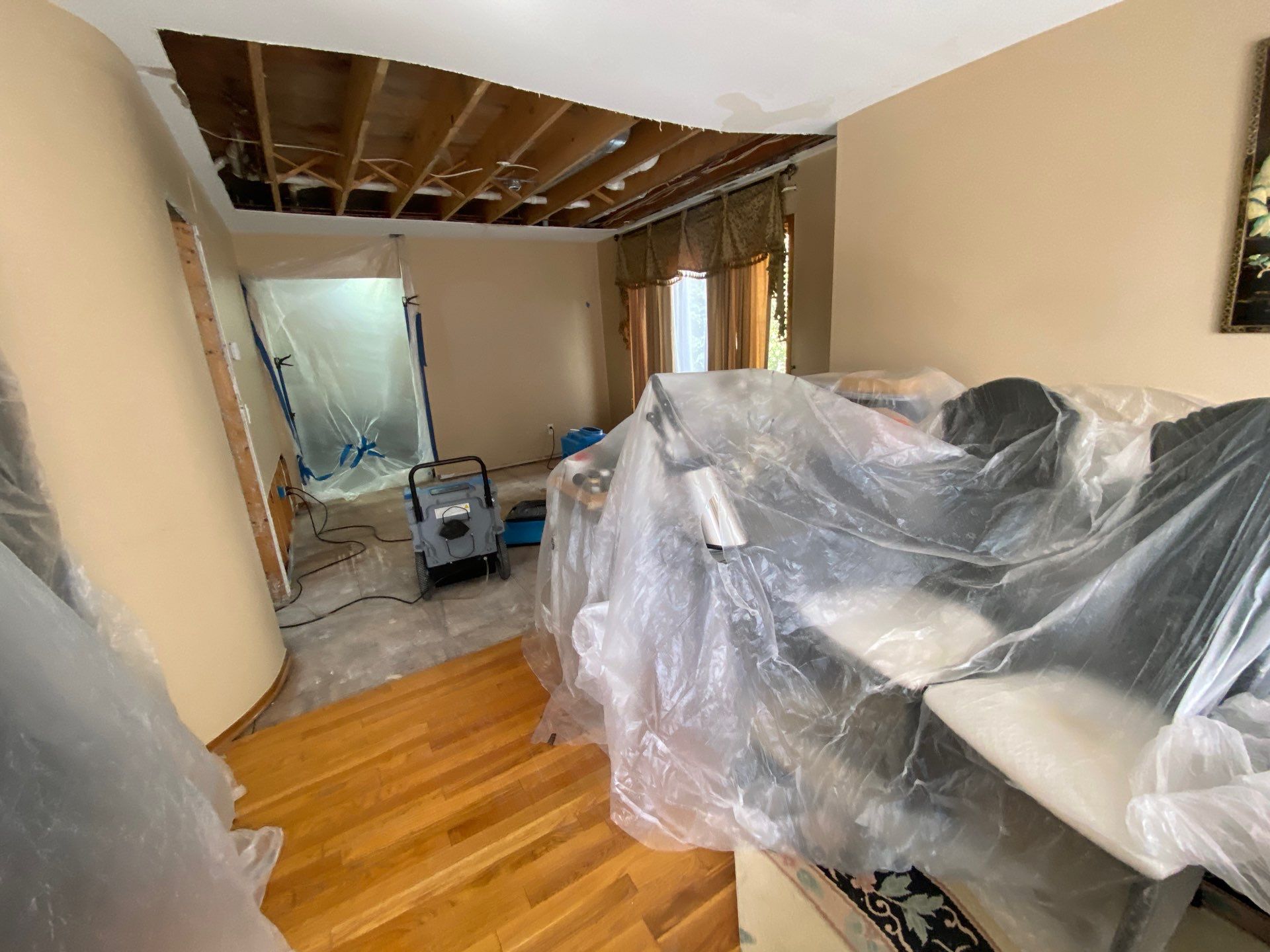 Project in Farmington Hills by EzDry Water Mitigation & Property Restoration