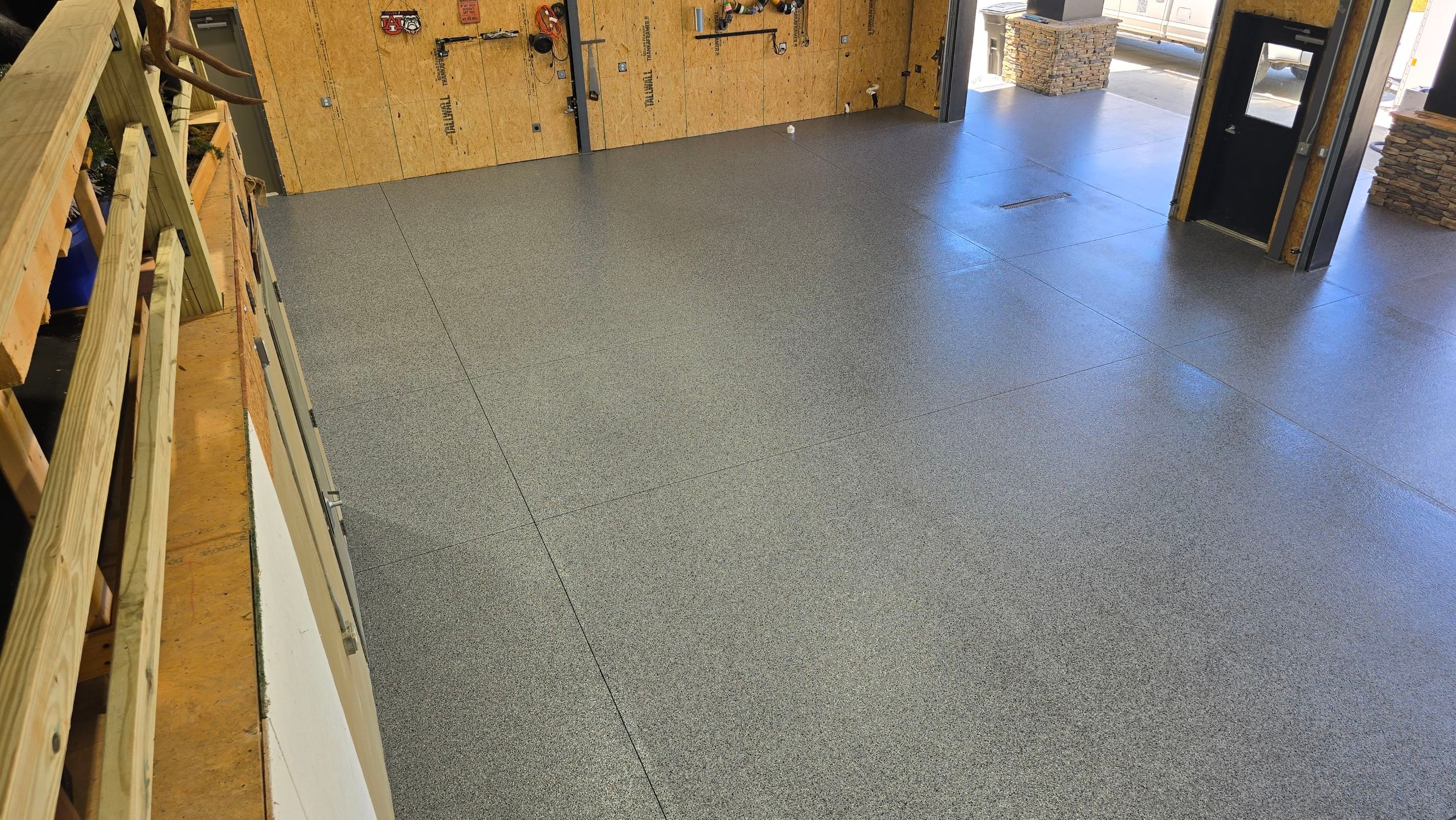 Garage using Nightfall by Elite Floor Solutions