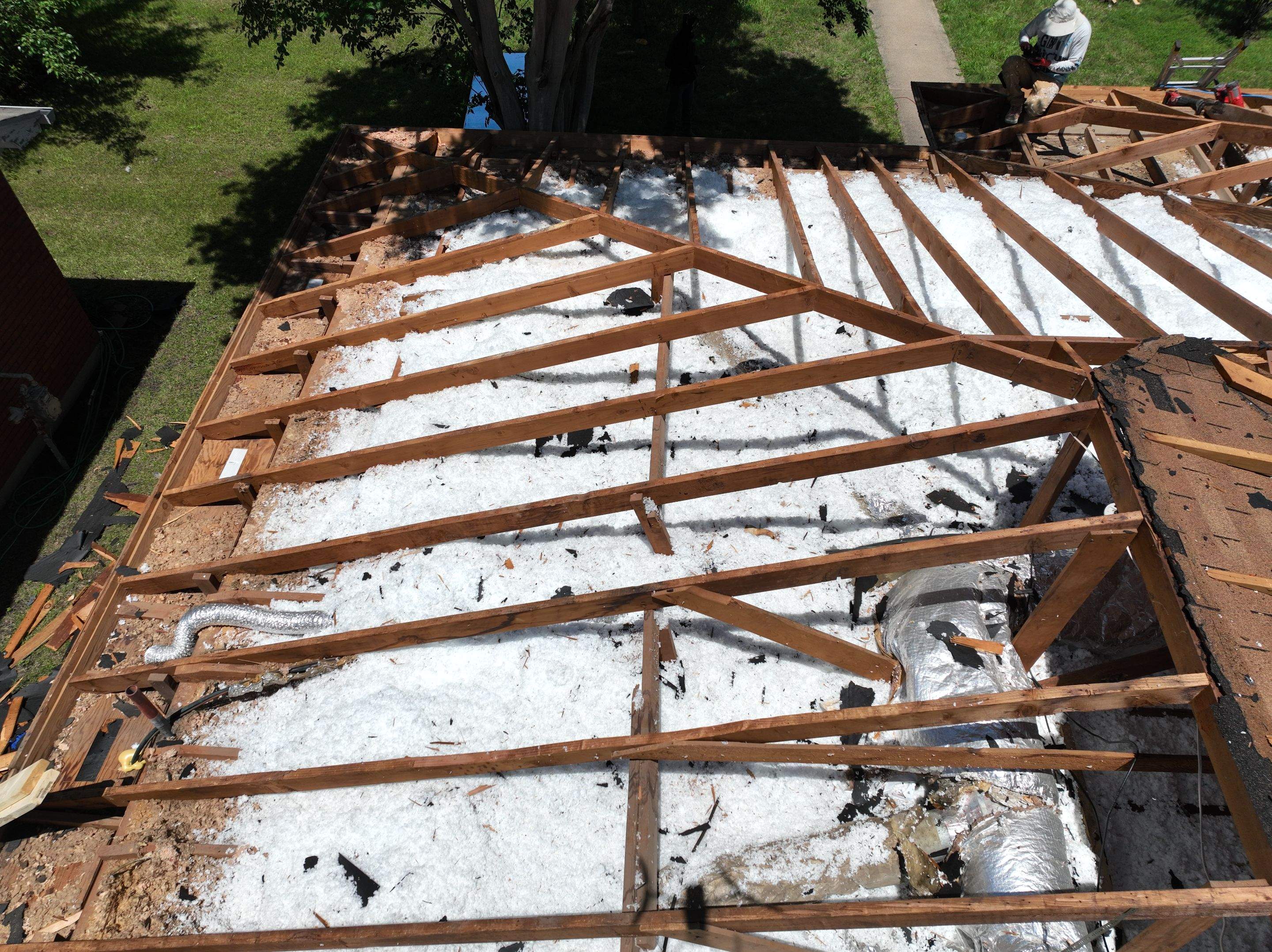 Residential Roofing Installation using IKO Dynasty Class 3 Shingles by Becker Roofing and Exteriors