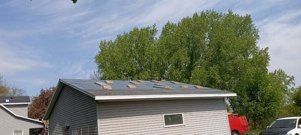 Residential Roofing Installation using Certainteed Landmark Moire Black by MODERN EXTERIOR SYSTEMS