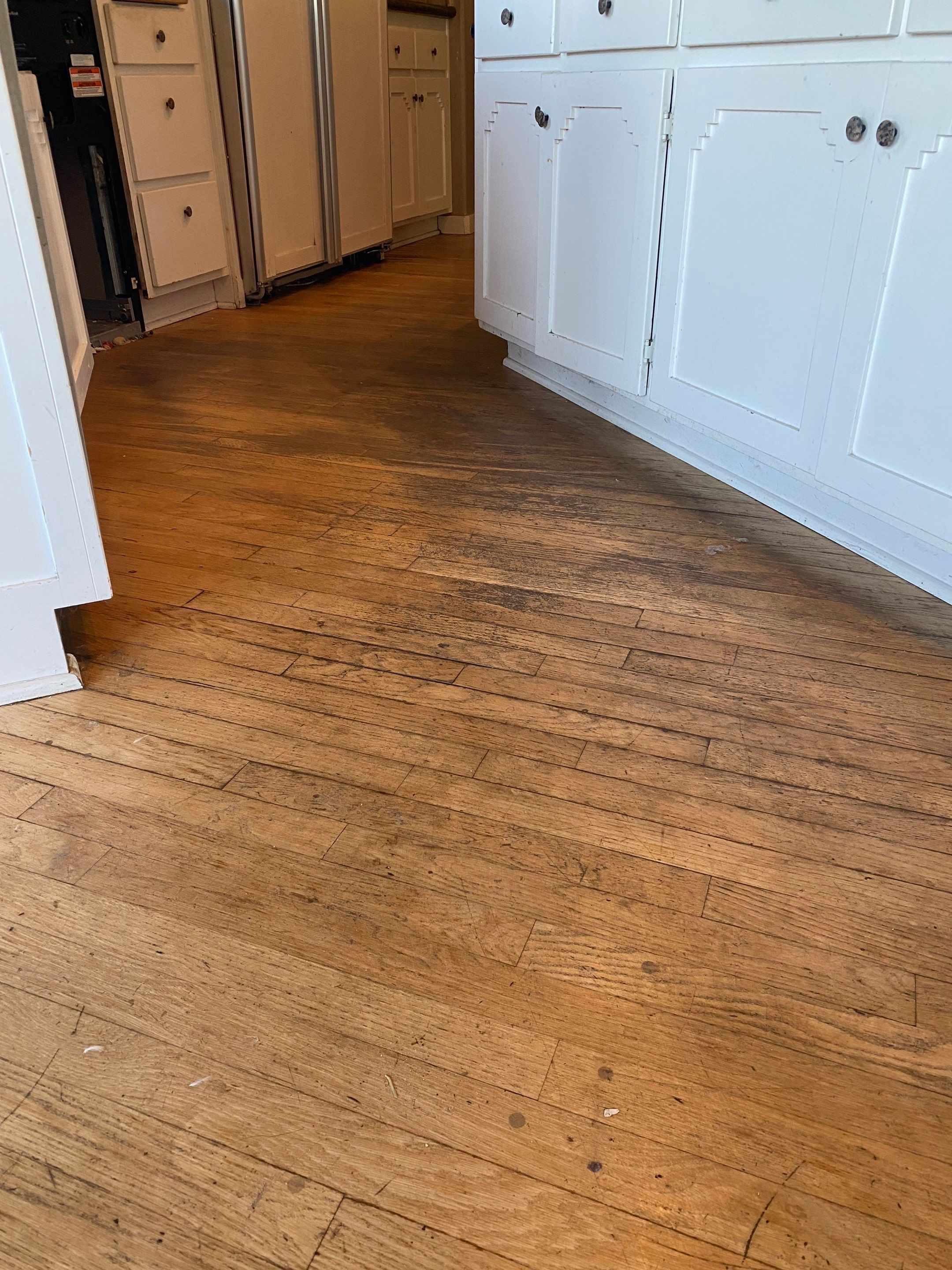 Red Oak Finish and Restore by Footprints Floors South Sacramento