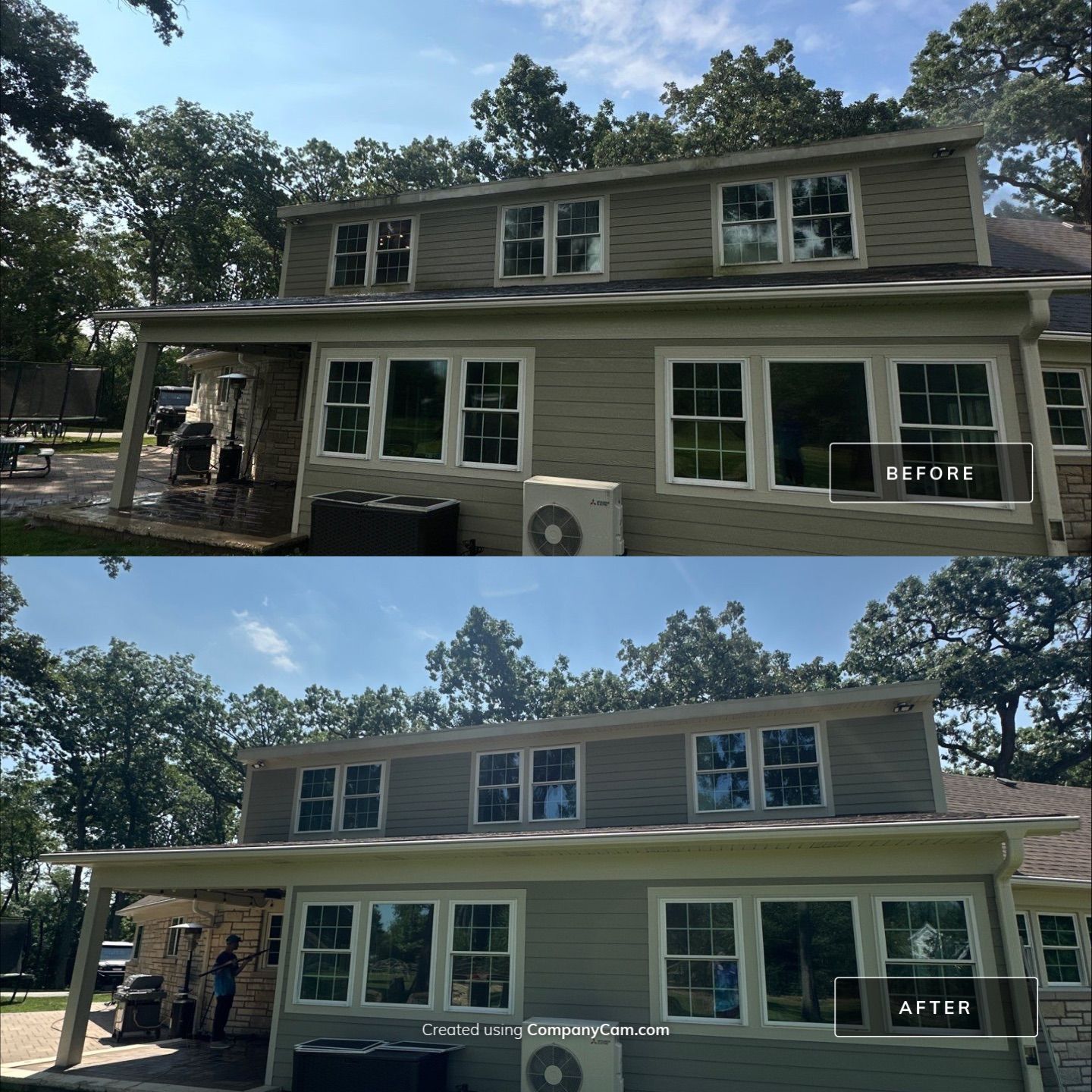 Project in Barrington by Simmons Power & Soft Washing