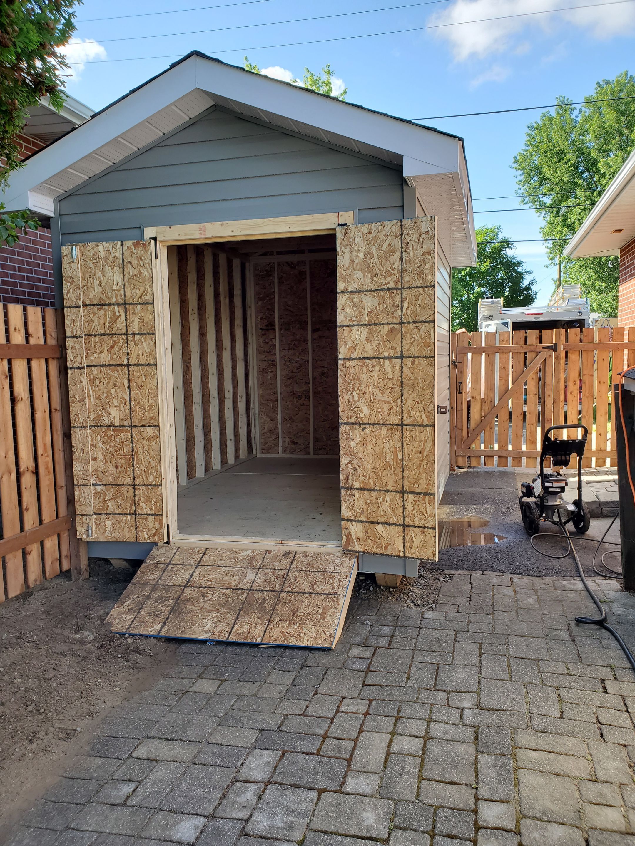 Shed/ Fence Construction by Impact Construction Sudbury