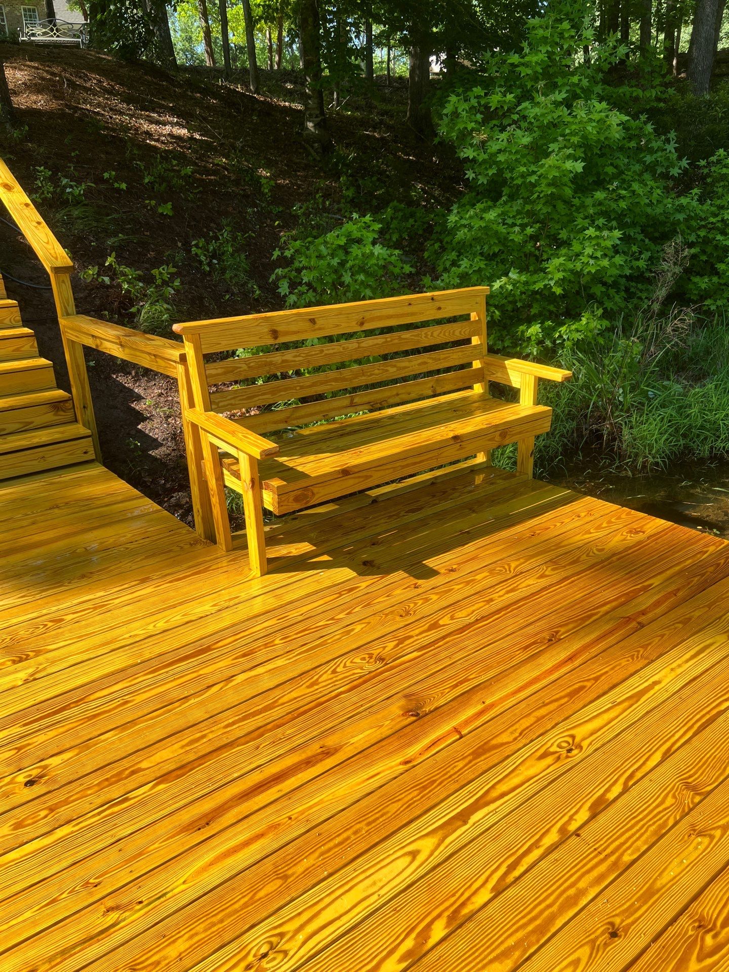 Dock using Wood Sealant by DuraSeal