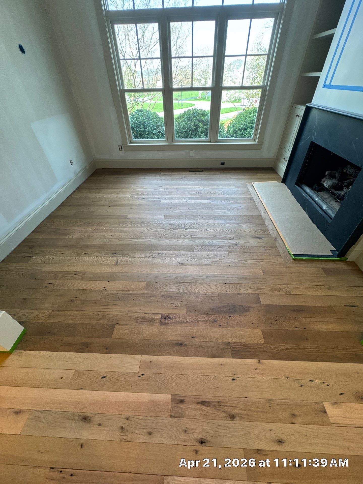 Sand and Finish, Herringbone Feature! by RTBaldwin Hardwood Floors
