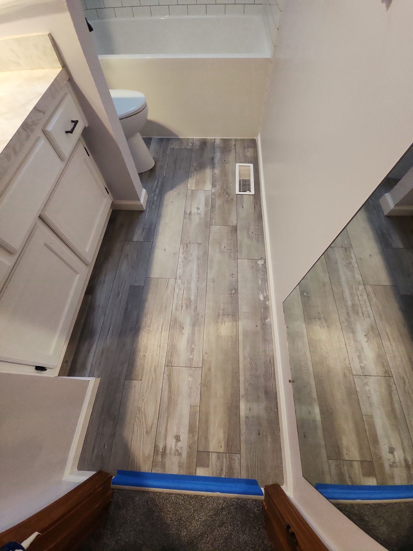 Bathroom Remodel using Bathtub by The Shower Company