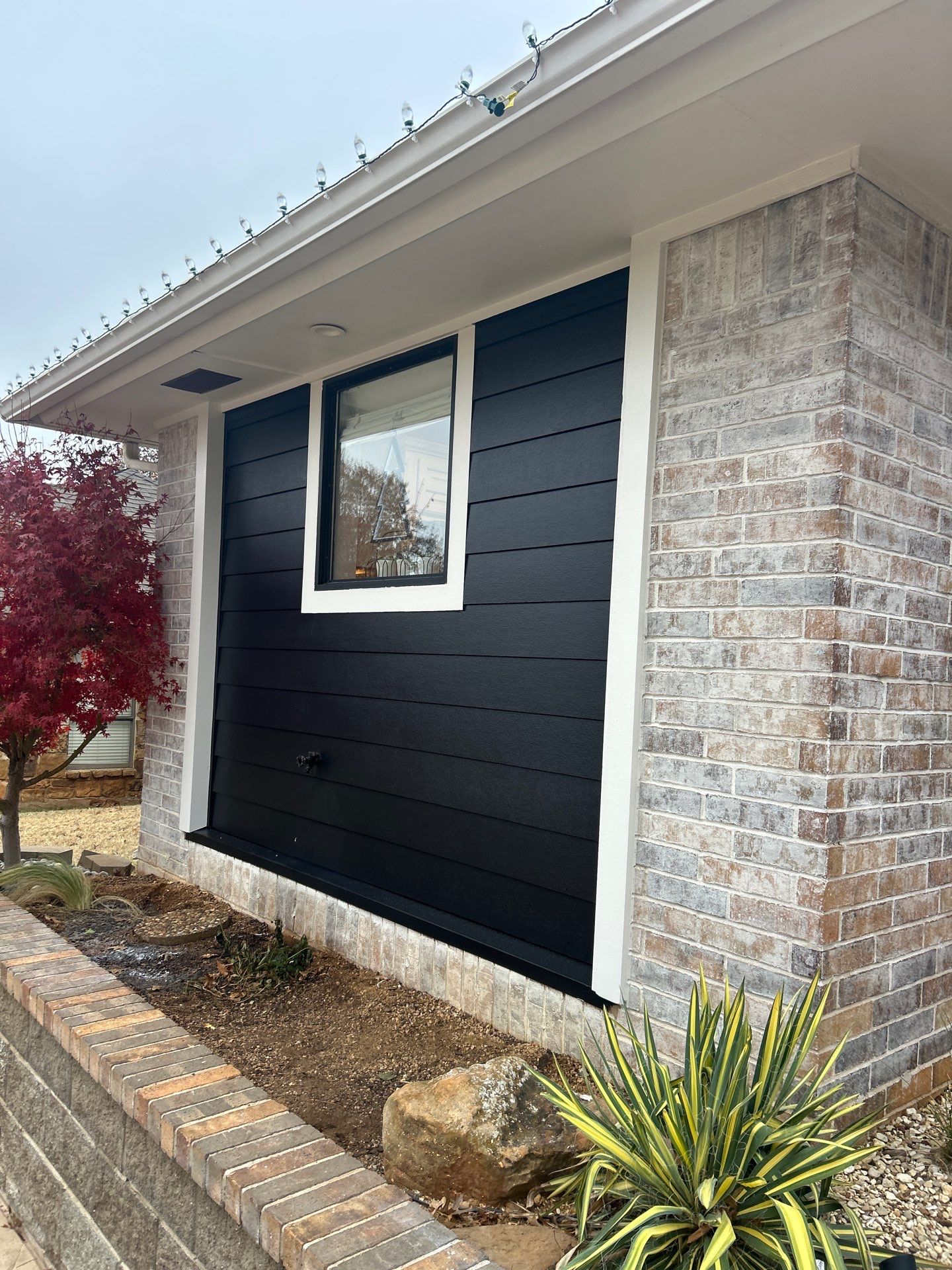 siding replacement & window replacment & exterior painting & dry wall repair in Edmond by McCann's Roofing and Construction