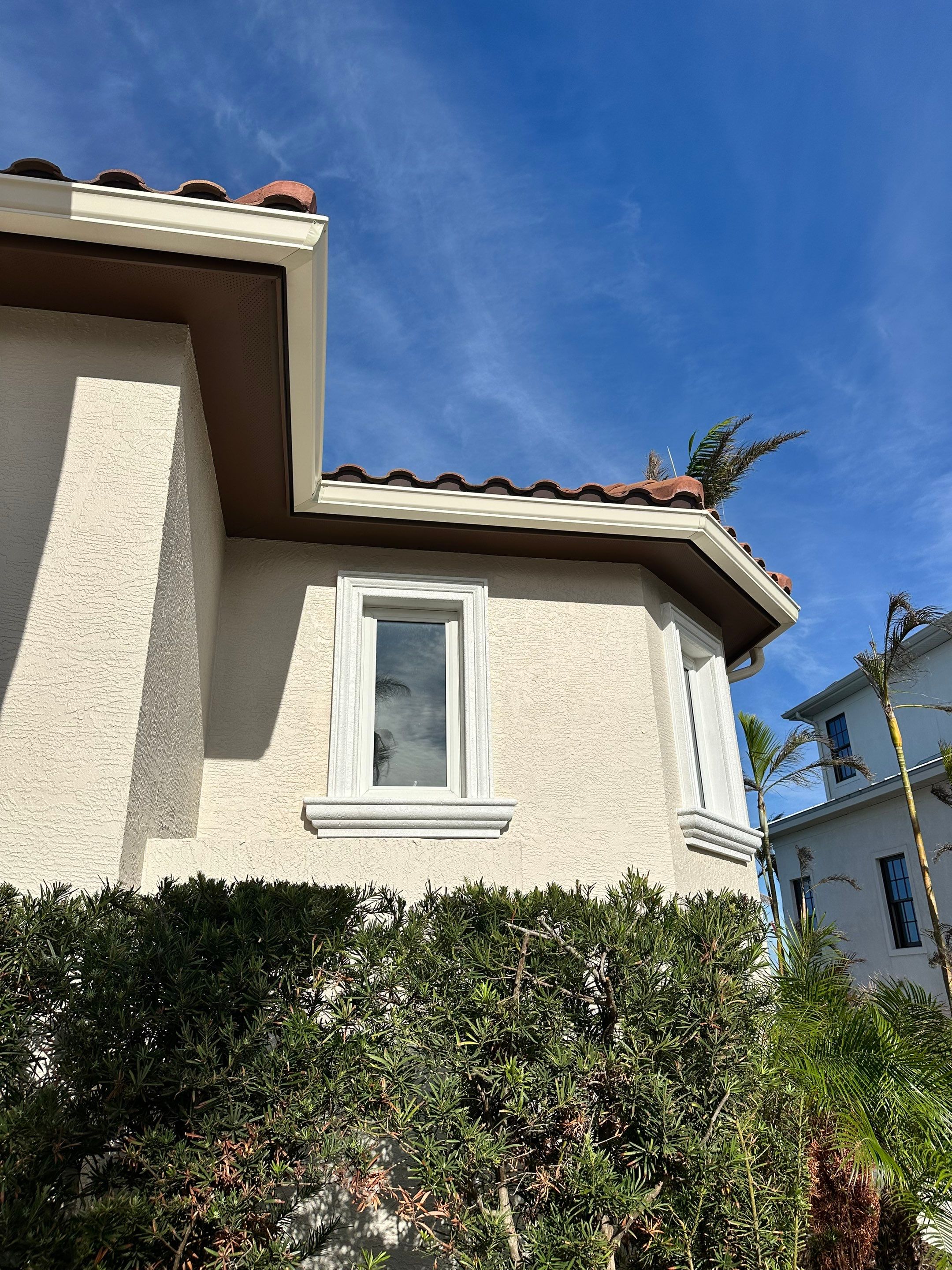 Cameo Finish Gutters for Luxury Homes  by Gutter Professors