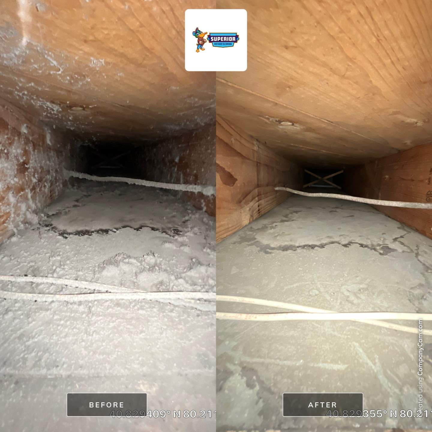 Air Duct Cleaning With a Vacuum Truck in Fombell, PA by Superior Air Duct Cleaning