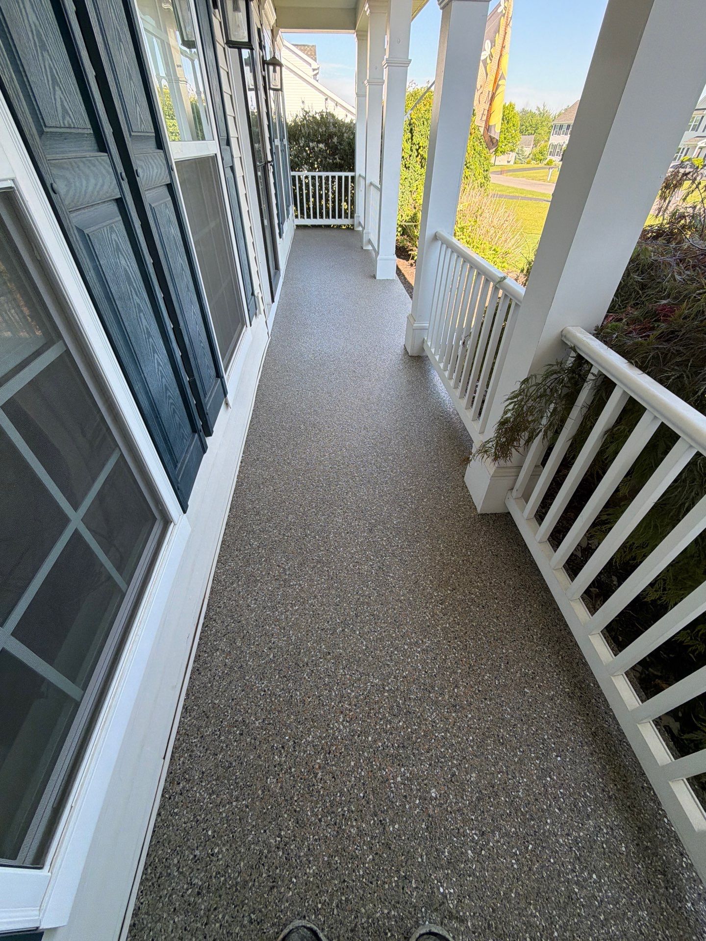 Vintage Desert Edge Porch Coating by NG Masonry & Construction LLC