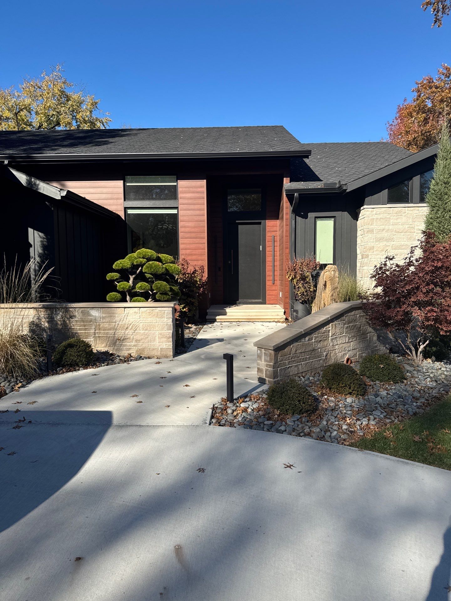 Prairie Village Mid-Century Modern Door by WINDURA