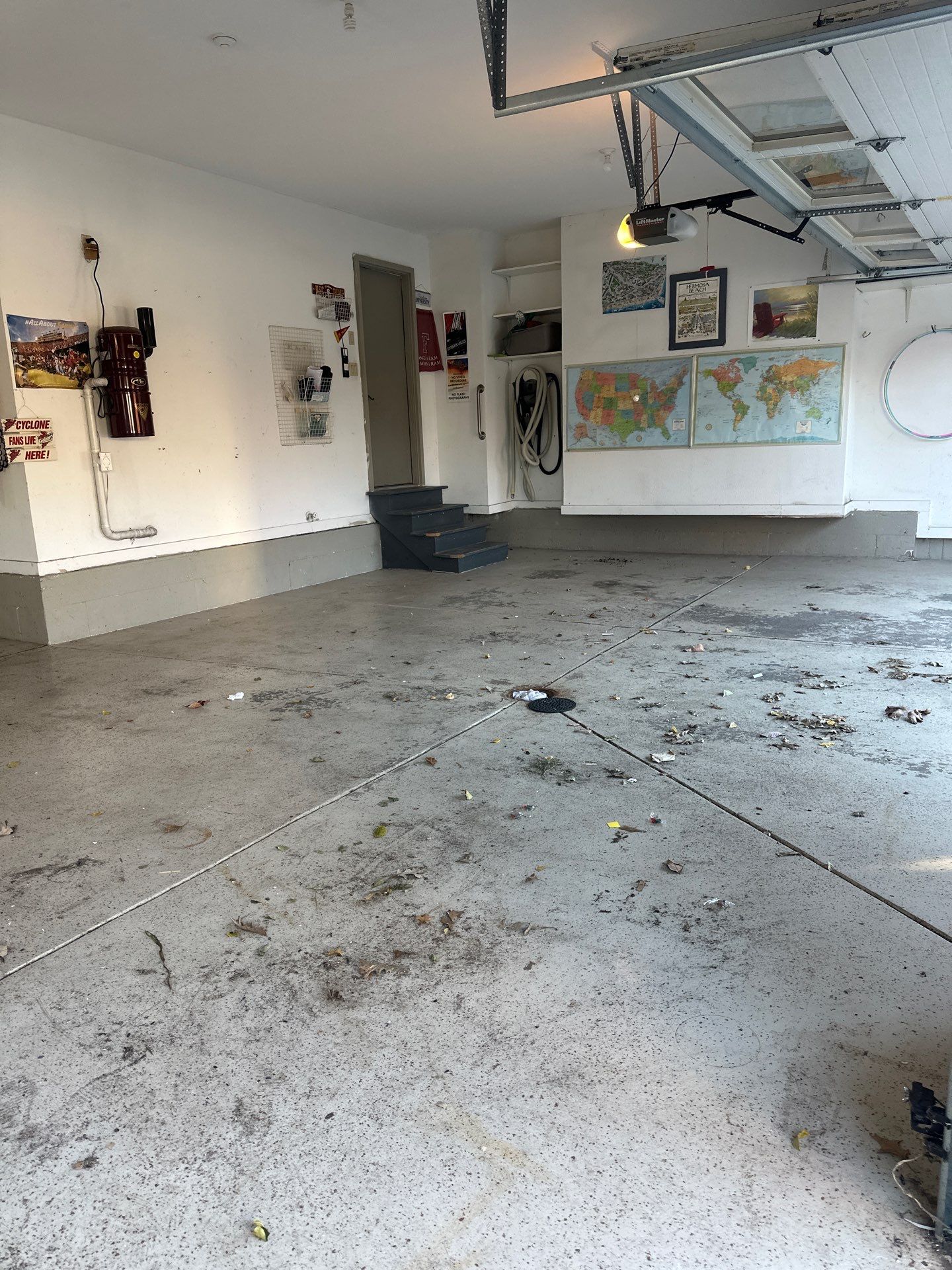 Just look at that before and after!  by Revival Concrete Coatings