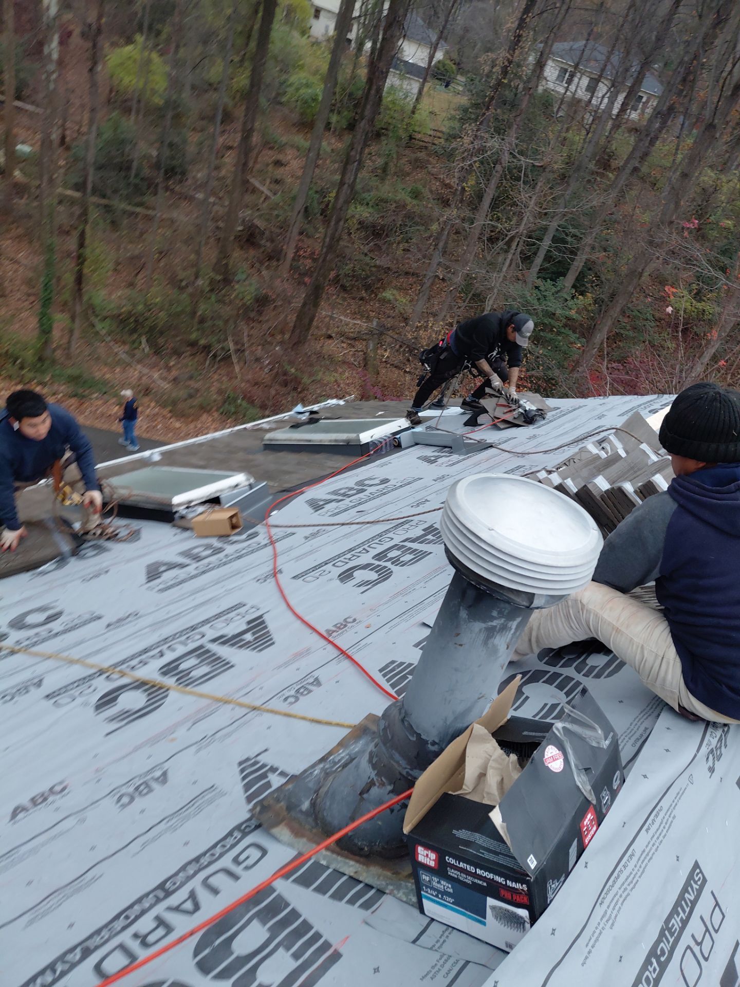 Reston :  Residential Roof Replacement with Brava Synthetic Cedar Shake Class C Natural  by RM Banning, Inc.
