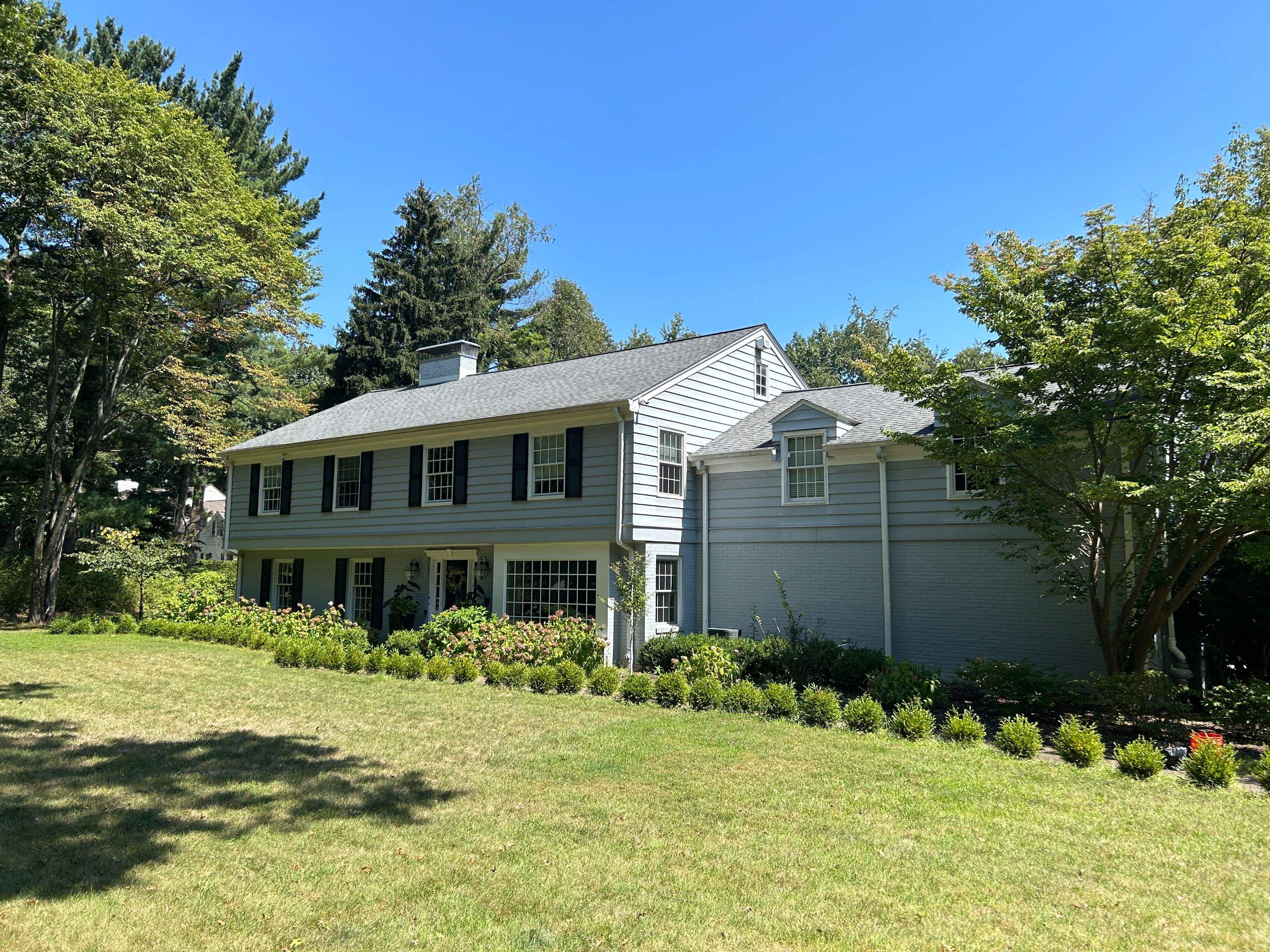 Complete Exterior Siding Renovation for Colonial Home by Ideal Siding Pittsburgh
