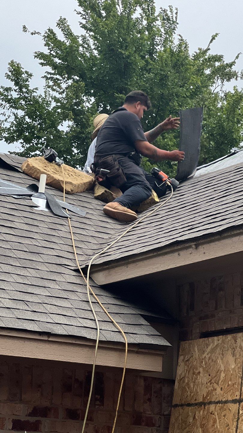 Residential Roofing Installation using GAF Natural Shadow  by A & H Roofing and Contracting