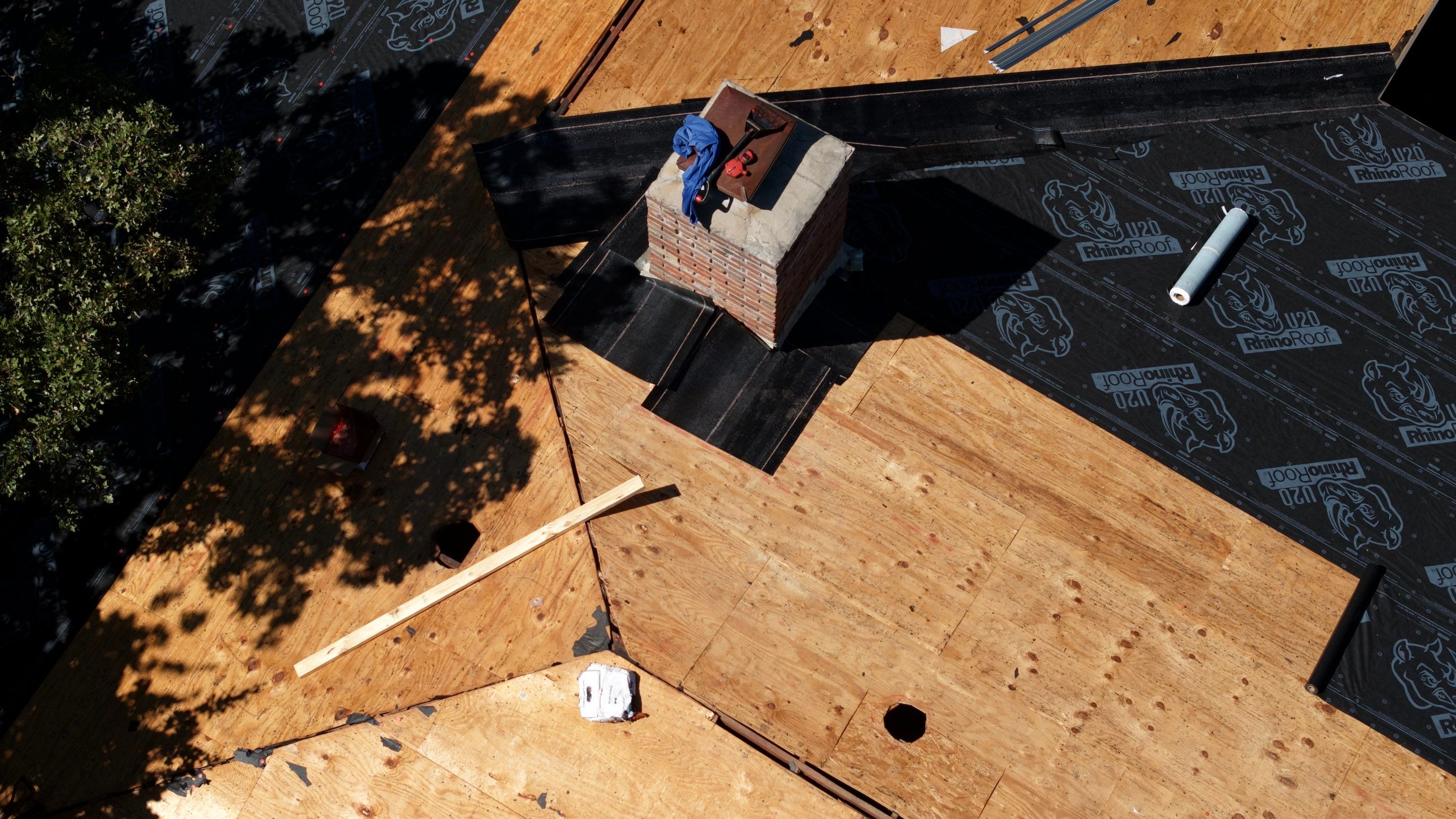 Residential Roofing Installation using Owens Corning ProArmor Synthetic Underlayment by Becker Roofing and Exteriors