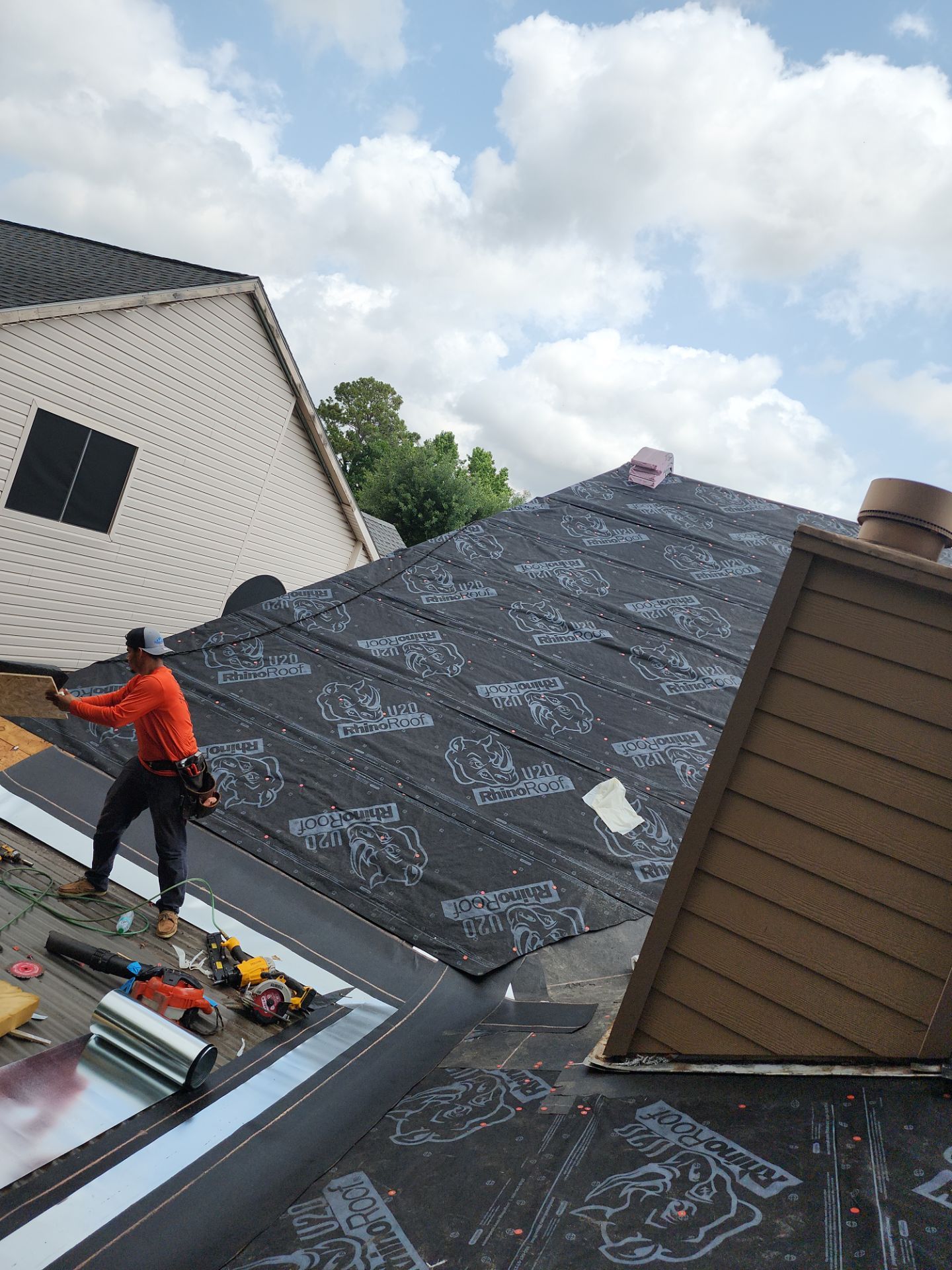 Residential Roofing Repair using Owen's Corning Duration (Lifetime) Shingles by Roof Repair Services LLC