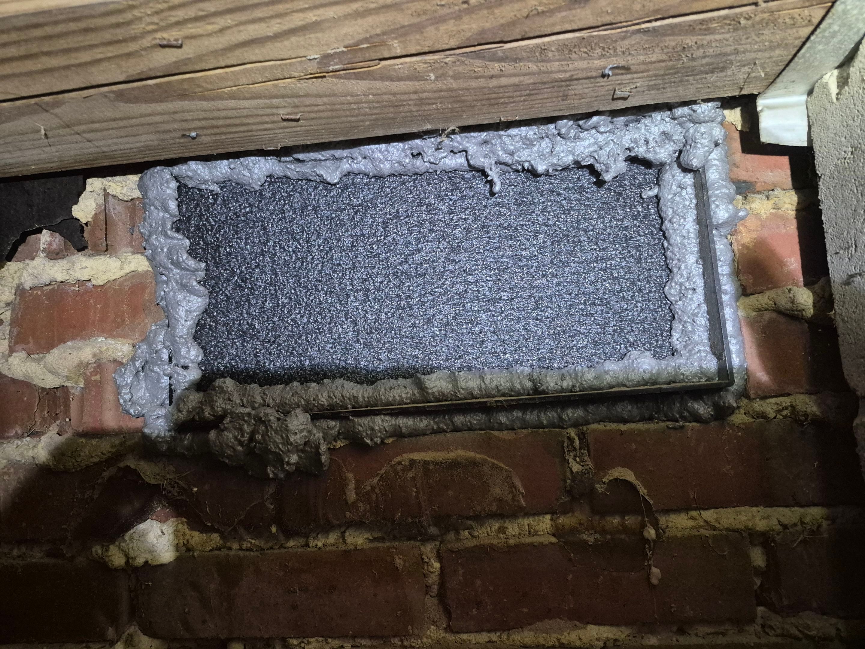 Project in Chesapeake by Patriot Crawl Space Repairs