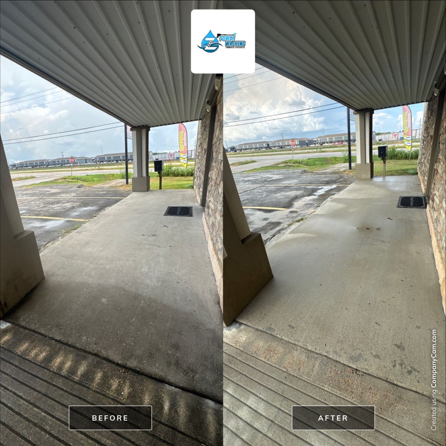 Commercial Exterior and Walkway Cleaning in Nederland by Zeal Power Washing