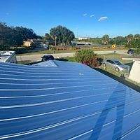 26ga 5V Crimp Mill Finish by Total Roofing System The Metal Roof Experts