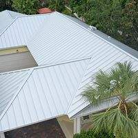 24ga 1.5" Mechanical Seam Mill Finish  by Total Roofing System The Metal Roof Experts