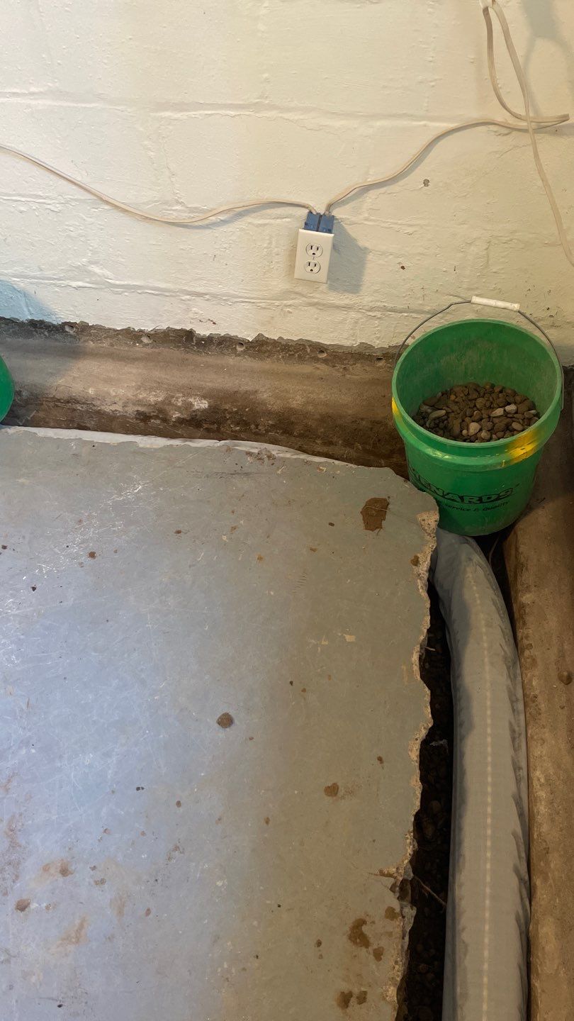 Basement Waterproofing for Kristi & Danny in St. Paul by Waterproofing Northeast