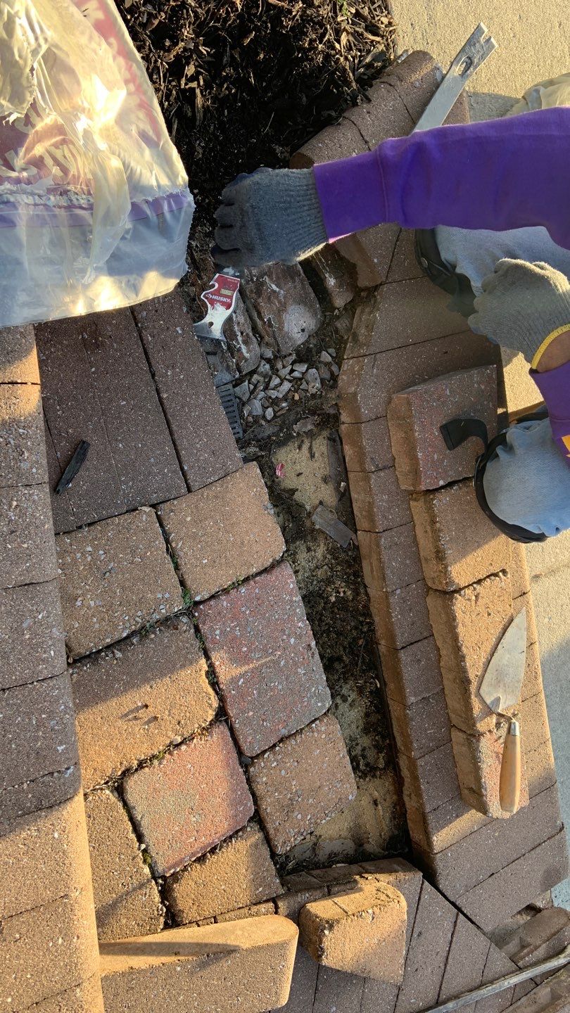 Exterior Repair using Pavers by A1 NERDY HOMES LLC