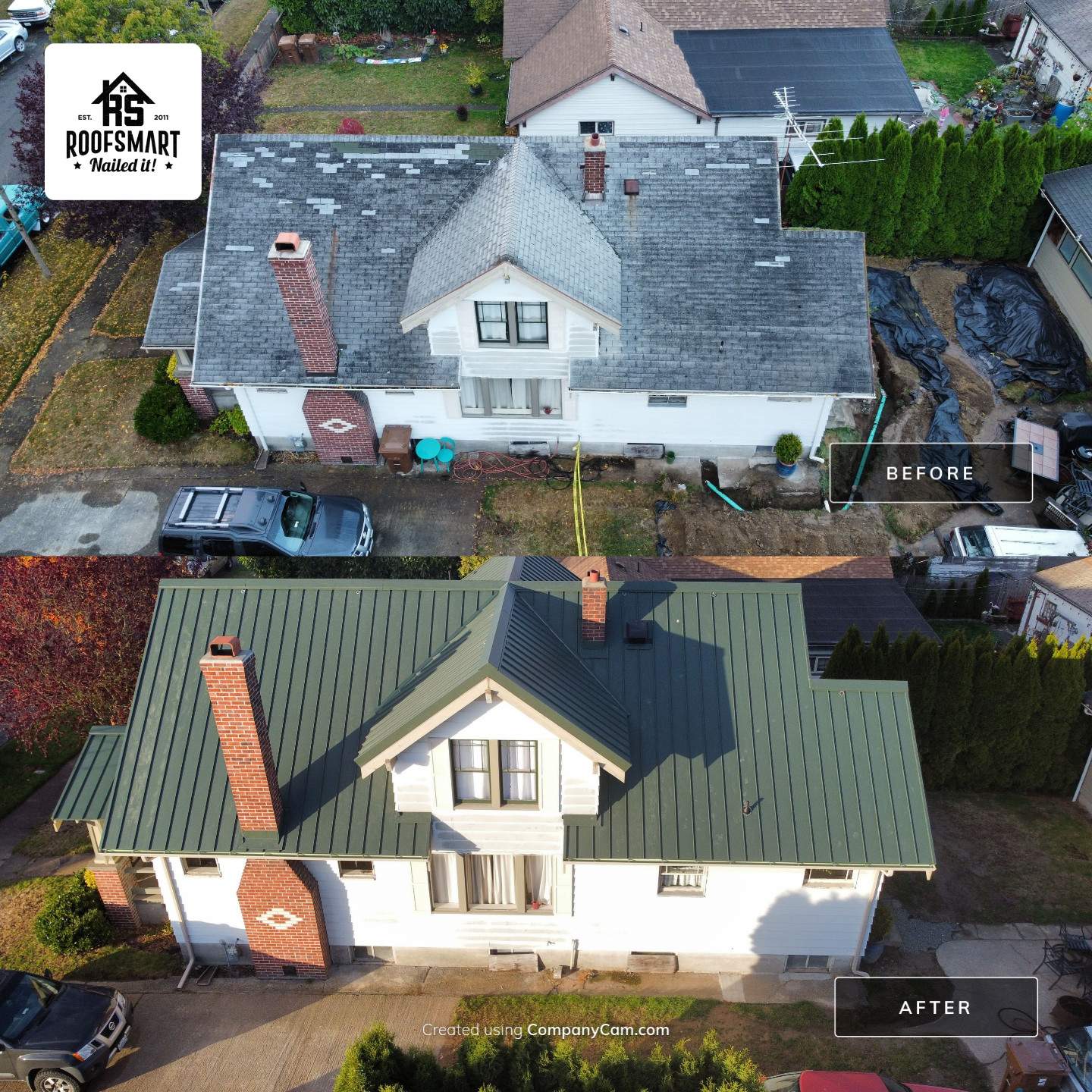 Metal Roof in Tacoma by RoofSmart