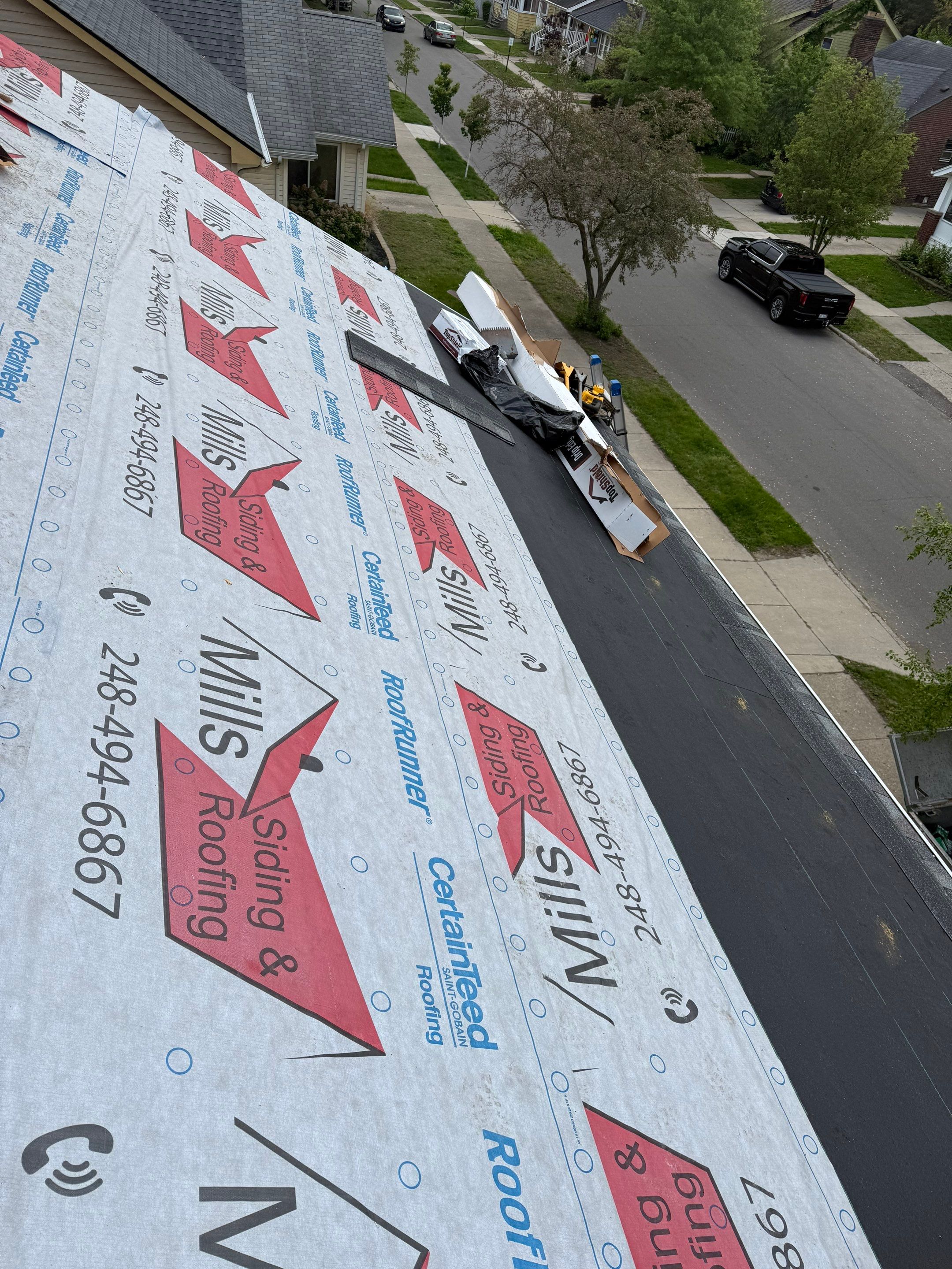 Project in Ferndale by Eave Roofing