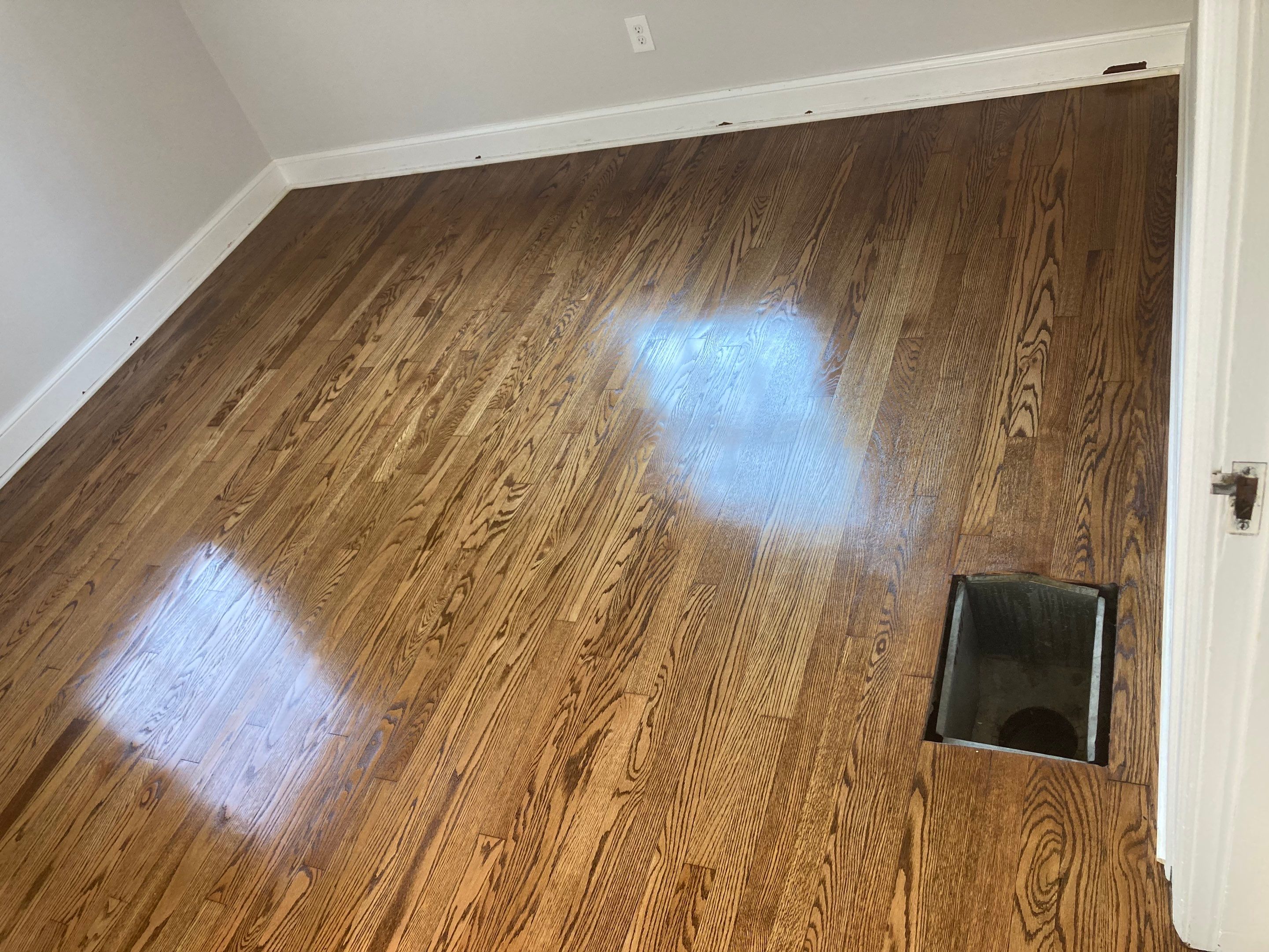 Hardwood floor refinish/restore by Footprints Floors of Nashville