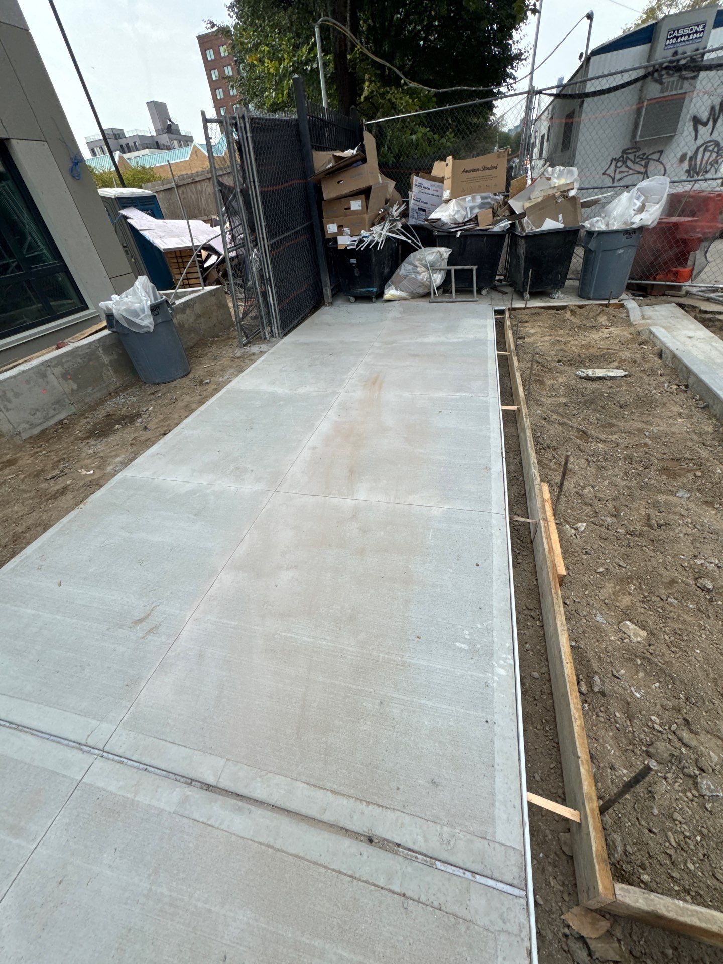 Project in NY by Concrete Works Corp