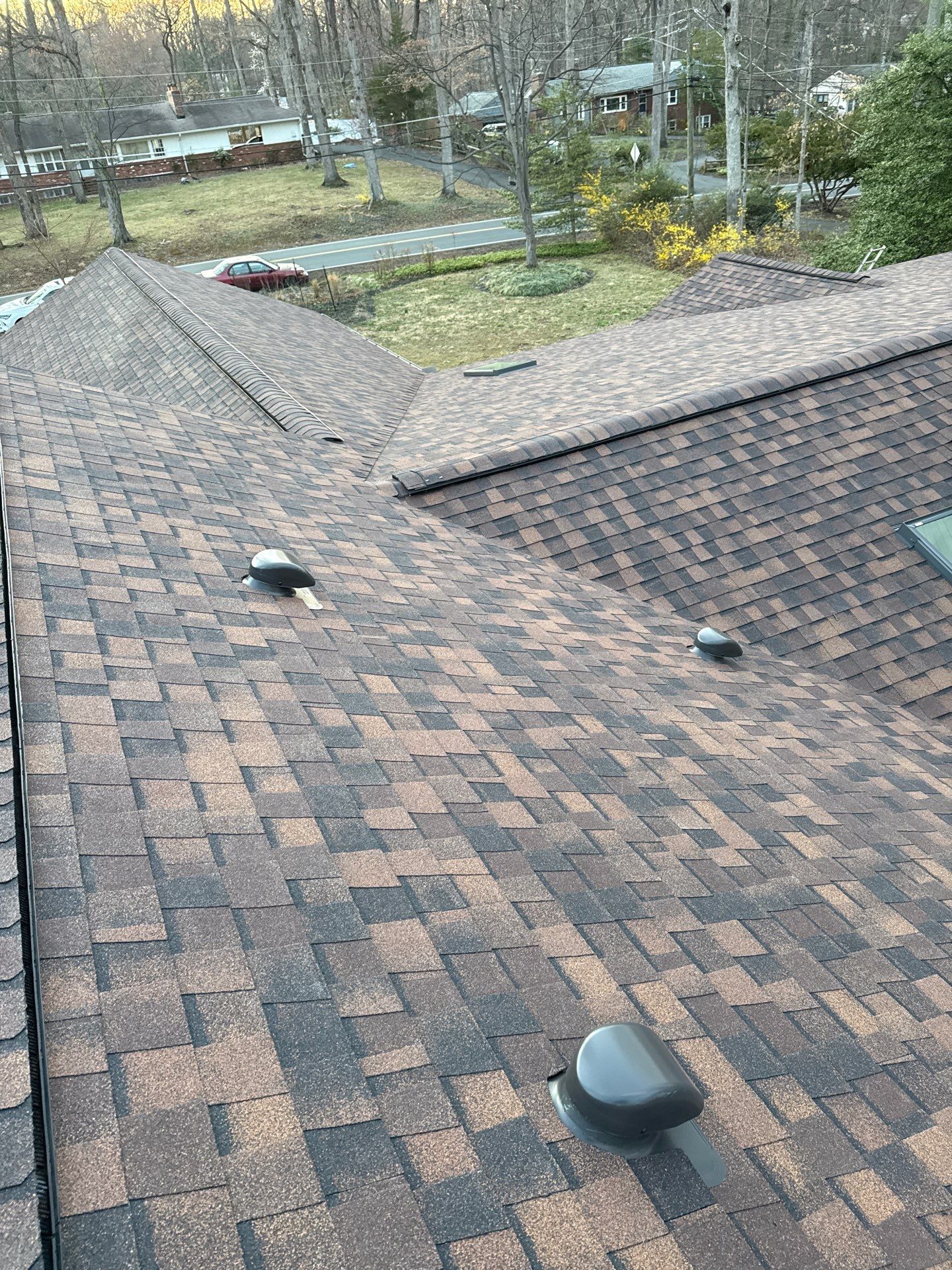 Fairfax: Residential Roof Replacement with CertainTeed Landmark Pro in Max Def Burnt Sienna by RM Banning, Inc.