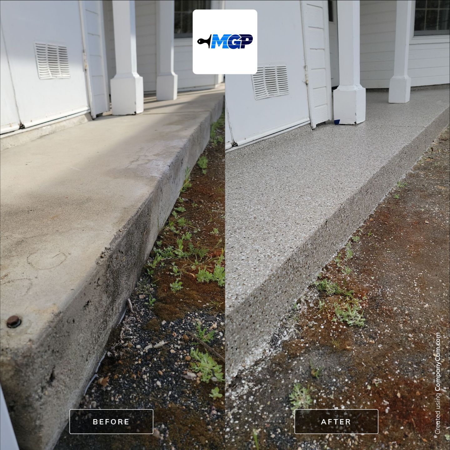 The Groves on 41 back porch by MGP Coatings
