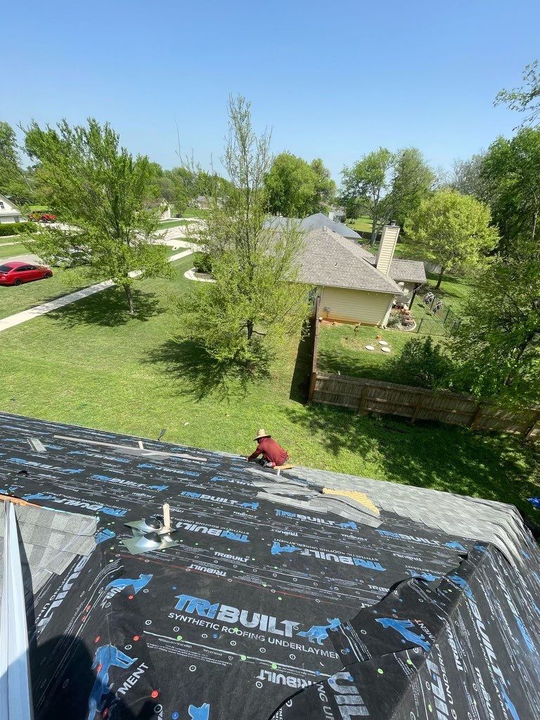 Project in Martindale by Rhino Roofing and General Contracting, LLC