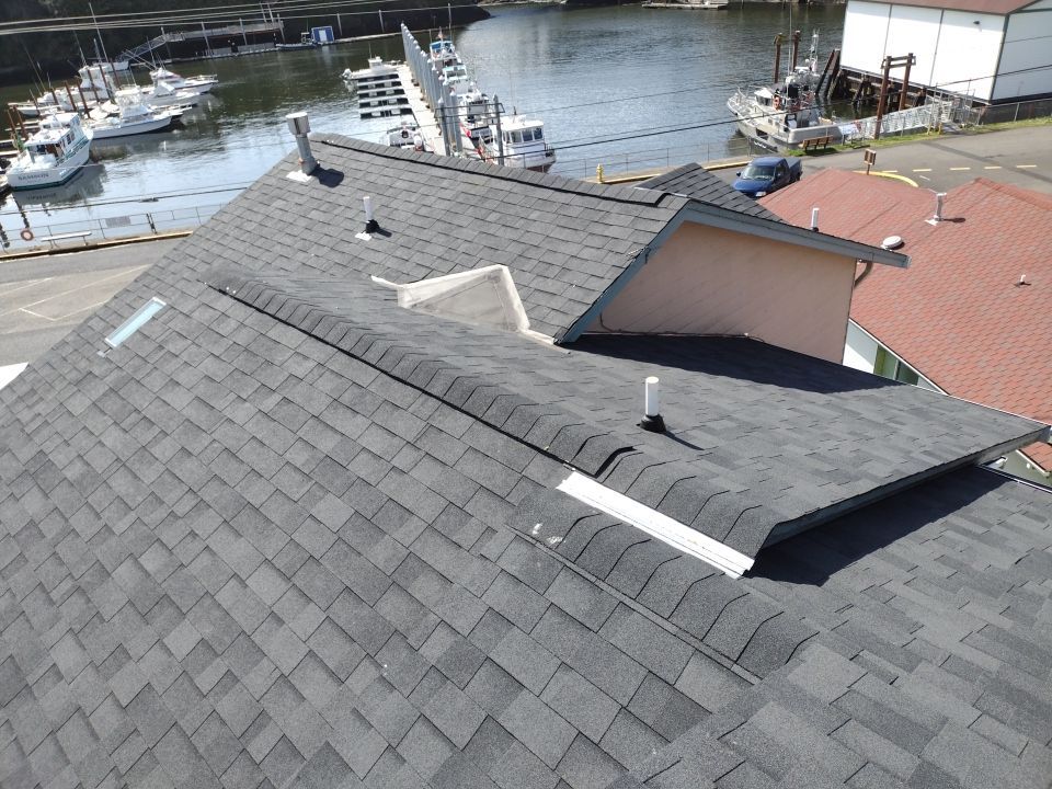 Residential Roofing Installation using Malarkey Highlander with Vented Ridge by Orezona Building & Roofing Company, Inc.